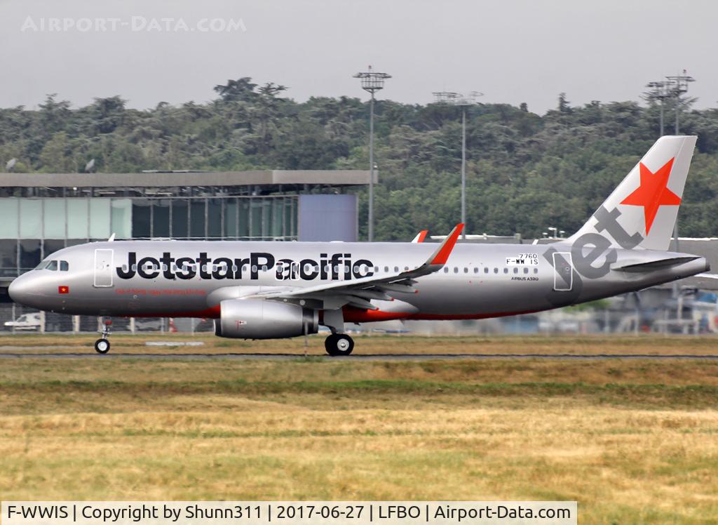 F-WWIS, 2017 Airbus A320-232 C/N 7760, C/n 7760 - To be VN-A569