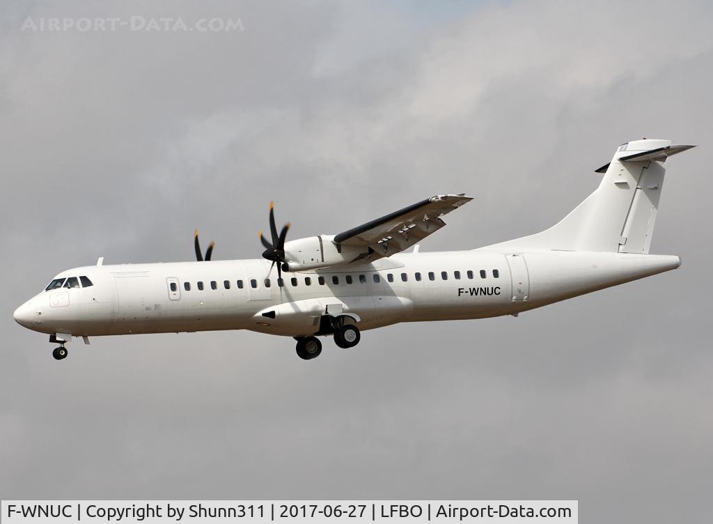 F-WNUC, 2012 ATR 72-600 (72-212A) C/N 1060, C/n 1060 - Ex. AZUL as PR-AQD
