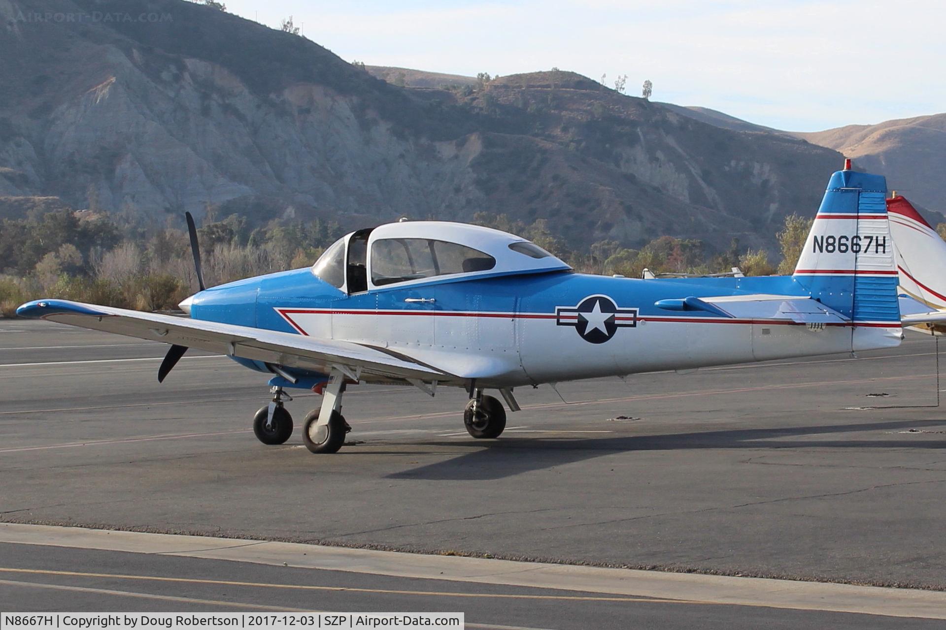 N8667H, 1947 North American Navion C/N NAV-4-667, 1947 North American NAVION, Continental IO-520 285 Hp upgrade, will give Young Eagles flights today