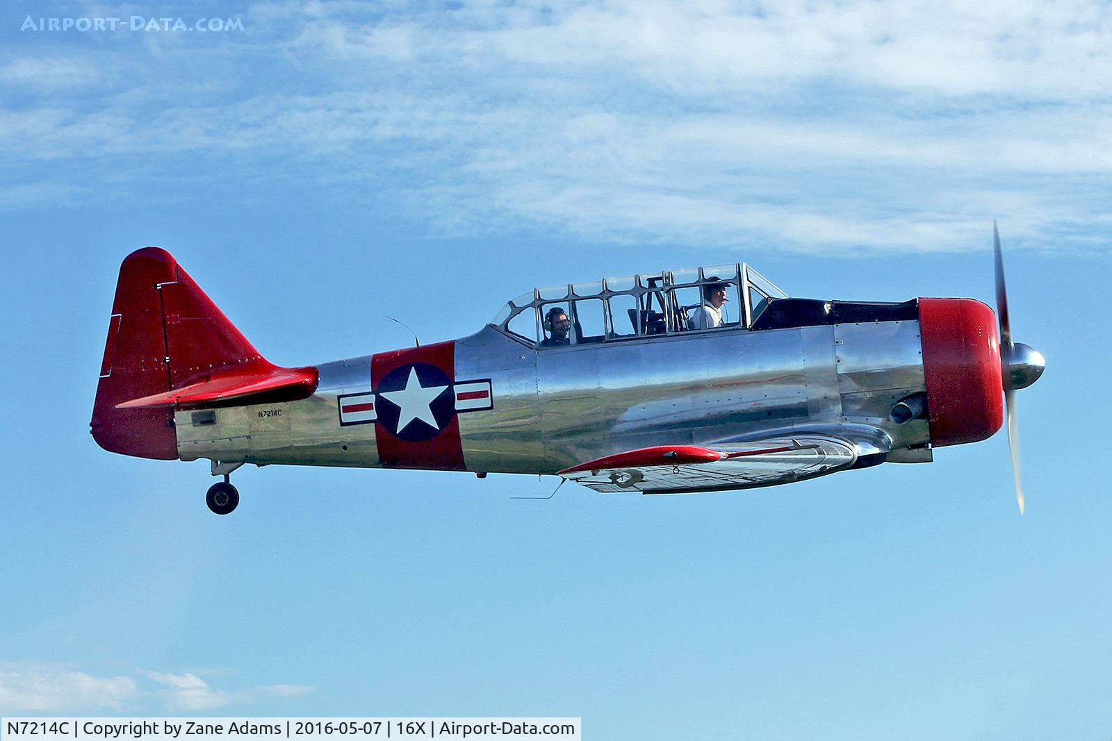 N7214C, 1942 North American AT-6D Texan C/N 42-85751, At the 2016 Propwash Fly-in