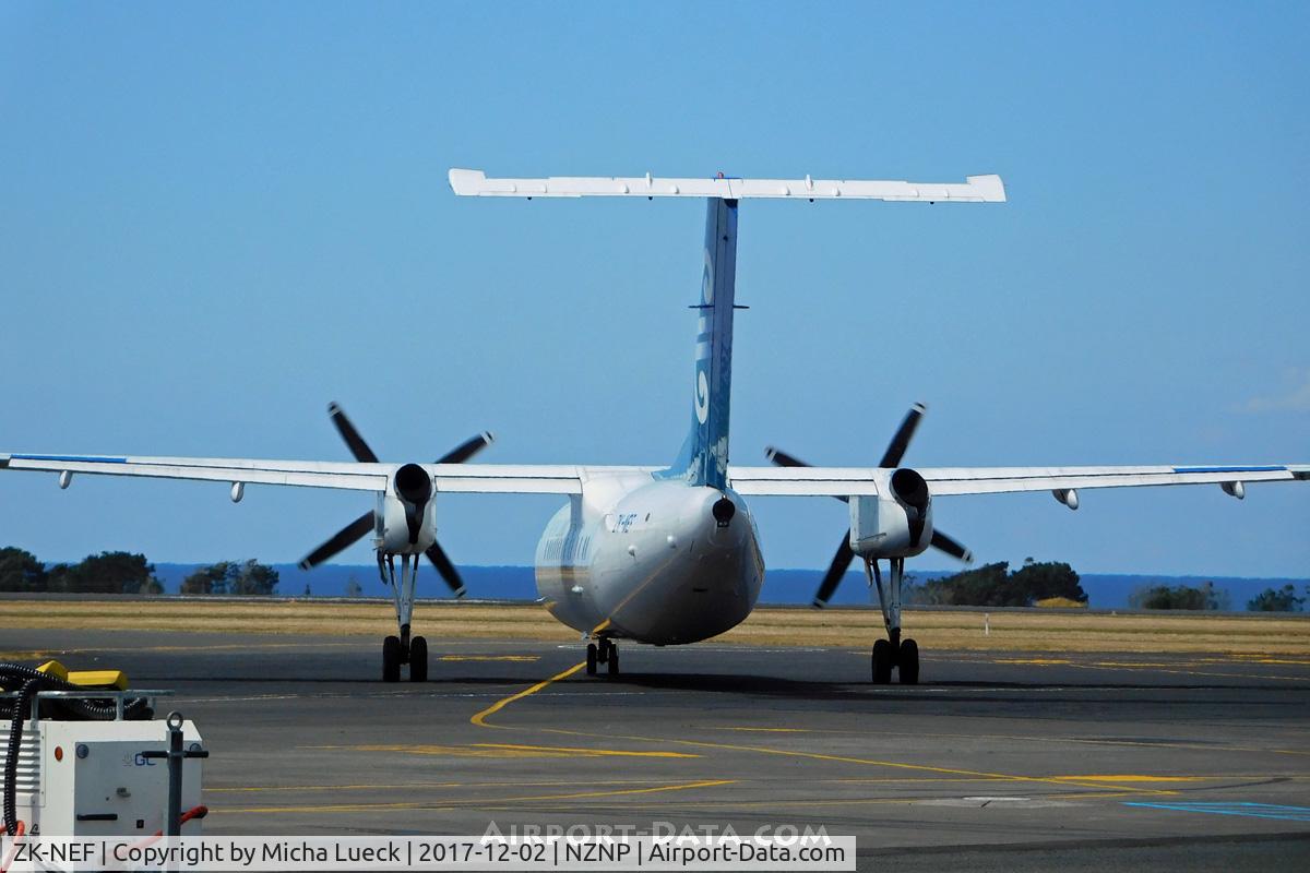ZK-NEF, 2005 De Havilland Canada DHC-8-311 Dash 8 C/N 620, At New Plymouth