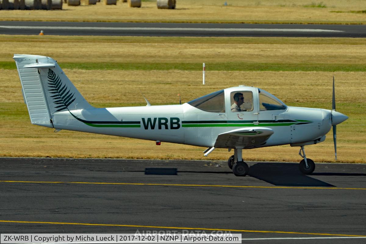 ZK-WRB, Piper PA-38-112 Tomahawk Tomahawk C/N 38-79A0911, At New Plymouth