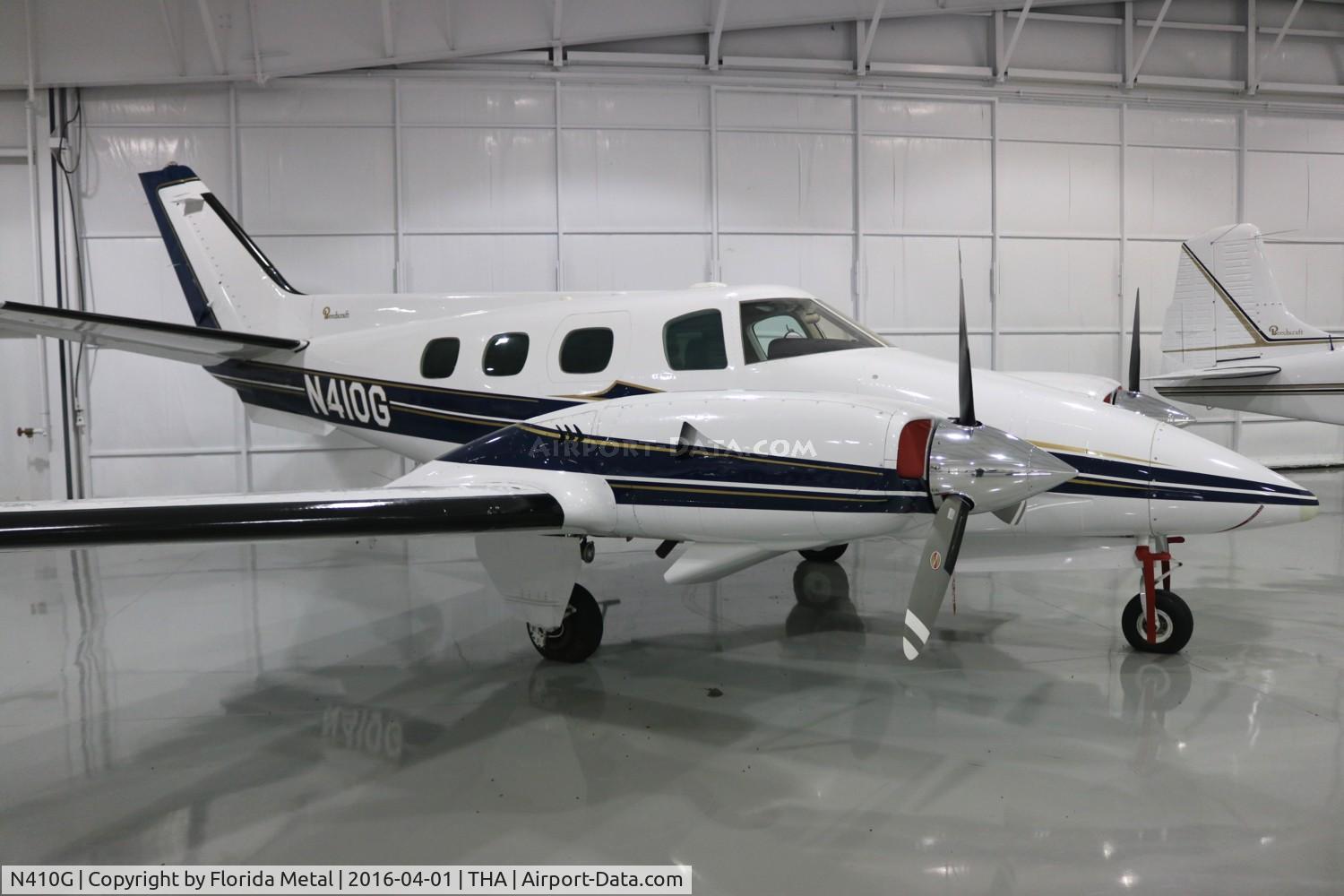 N410G, 1982 Beech B-60 Duke C/N P-596, Beech B-60 Duke