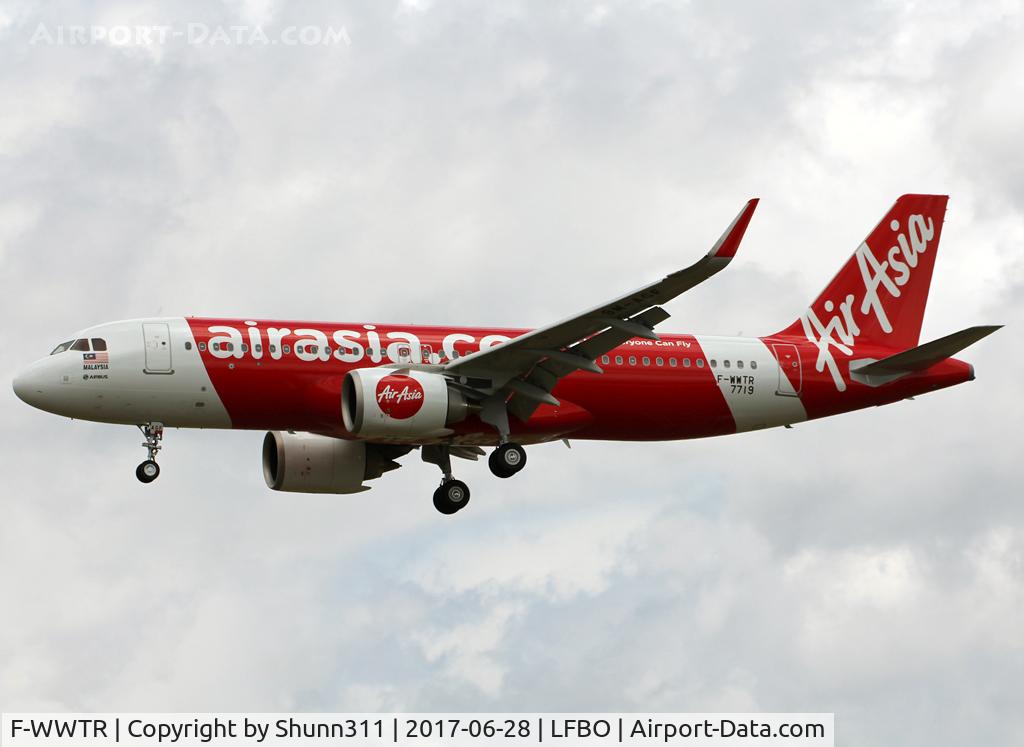 F-WWTR, 2017 Airbus A320-251N C/N 7719, C/n 7719 - To be 9M-AGF