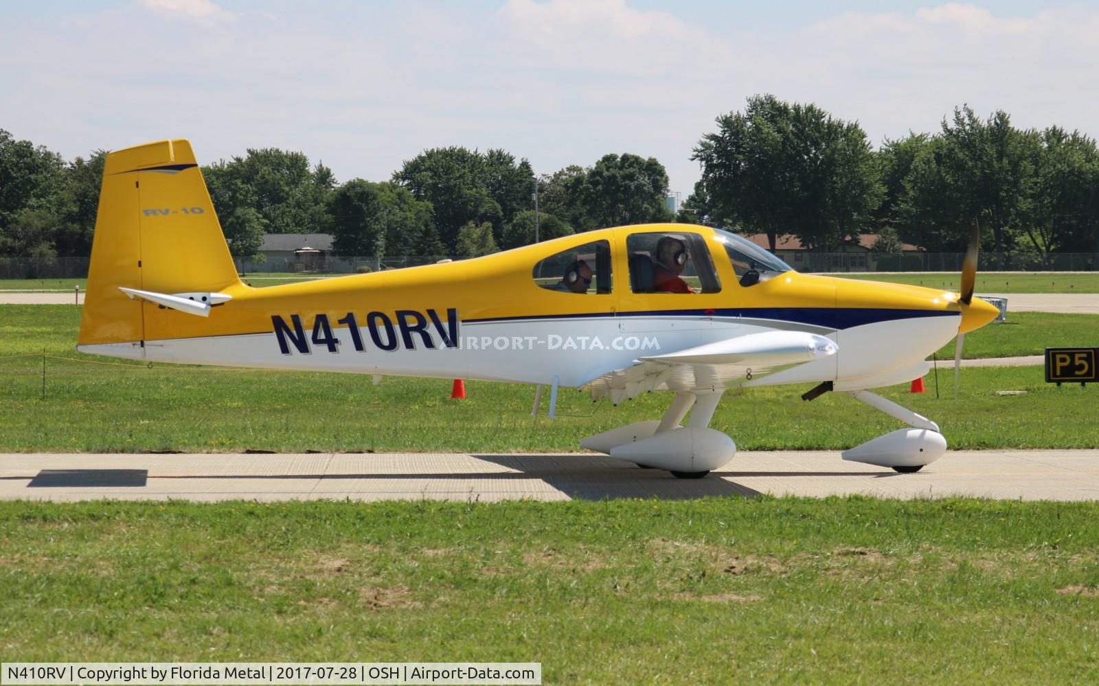 N410RV, 2003 Vans RV-10 C/N 1 (N410RV), RV-10