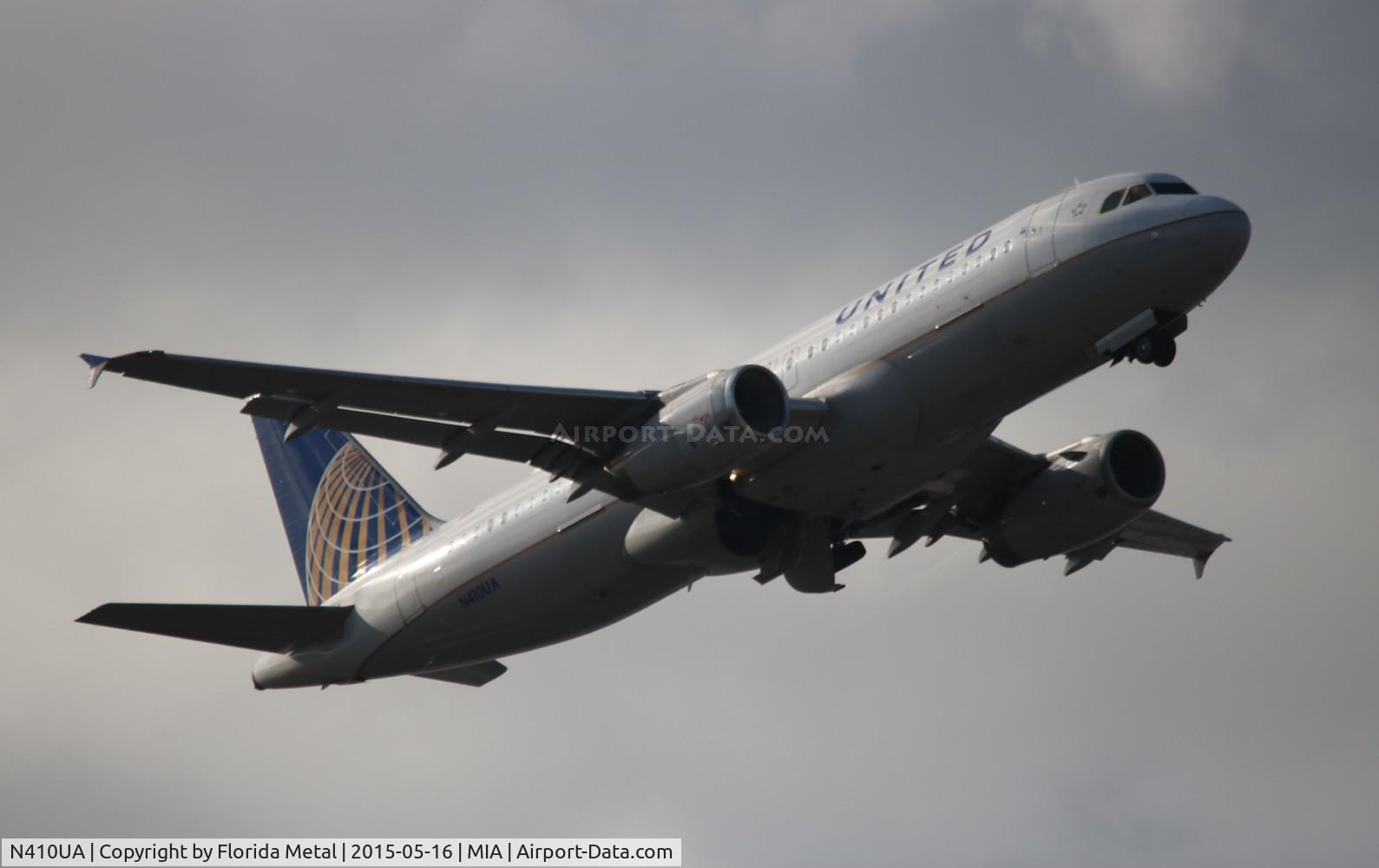 N410UA, 1994 Airbus A320-232 C/N 463, United