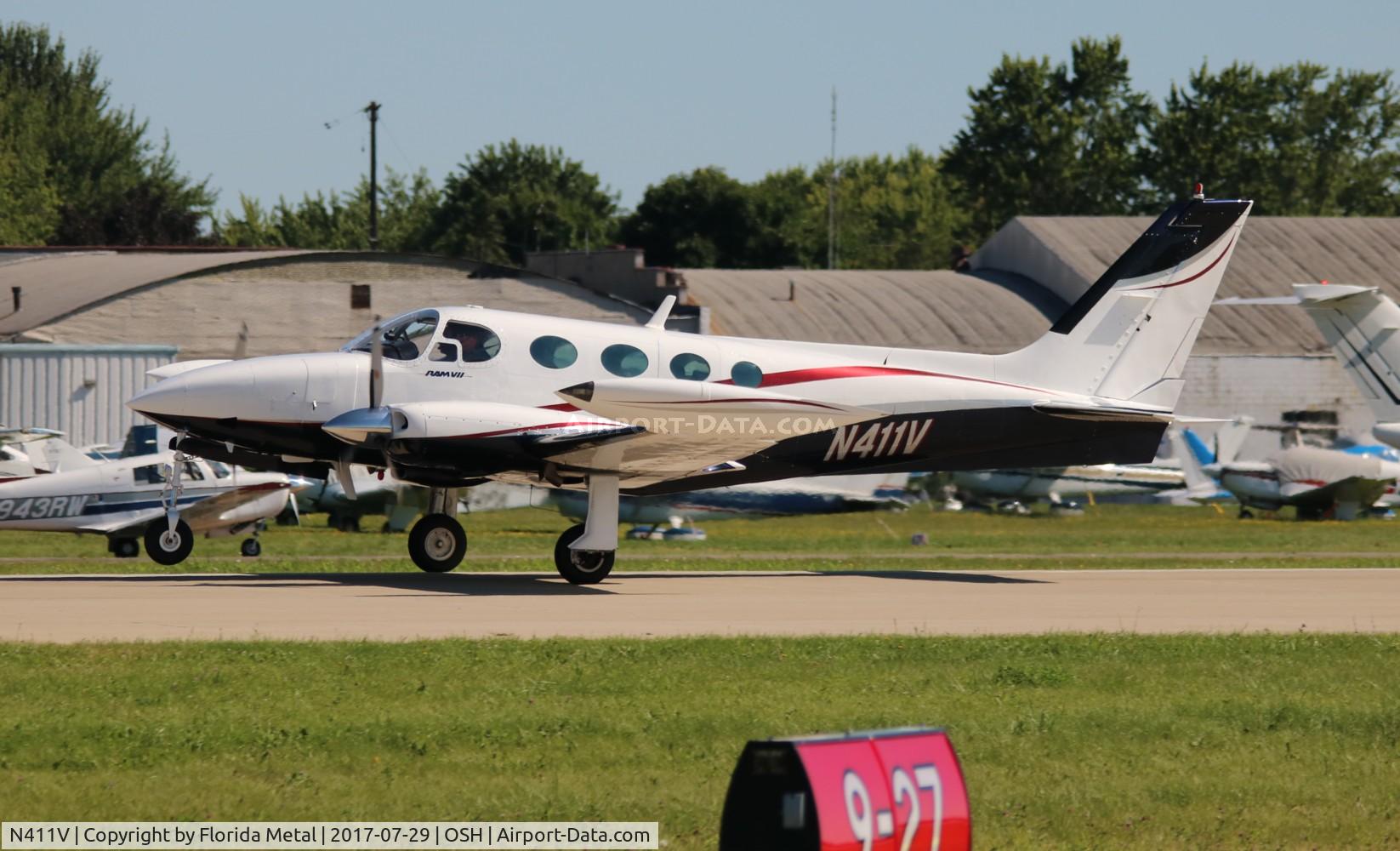N411V, 1973 Cessna 340 C/N 340-0250, Cessna 340