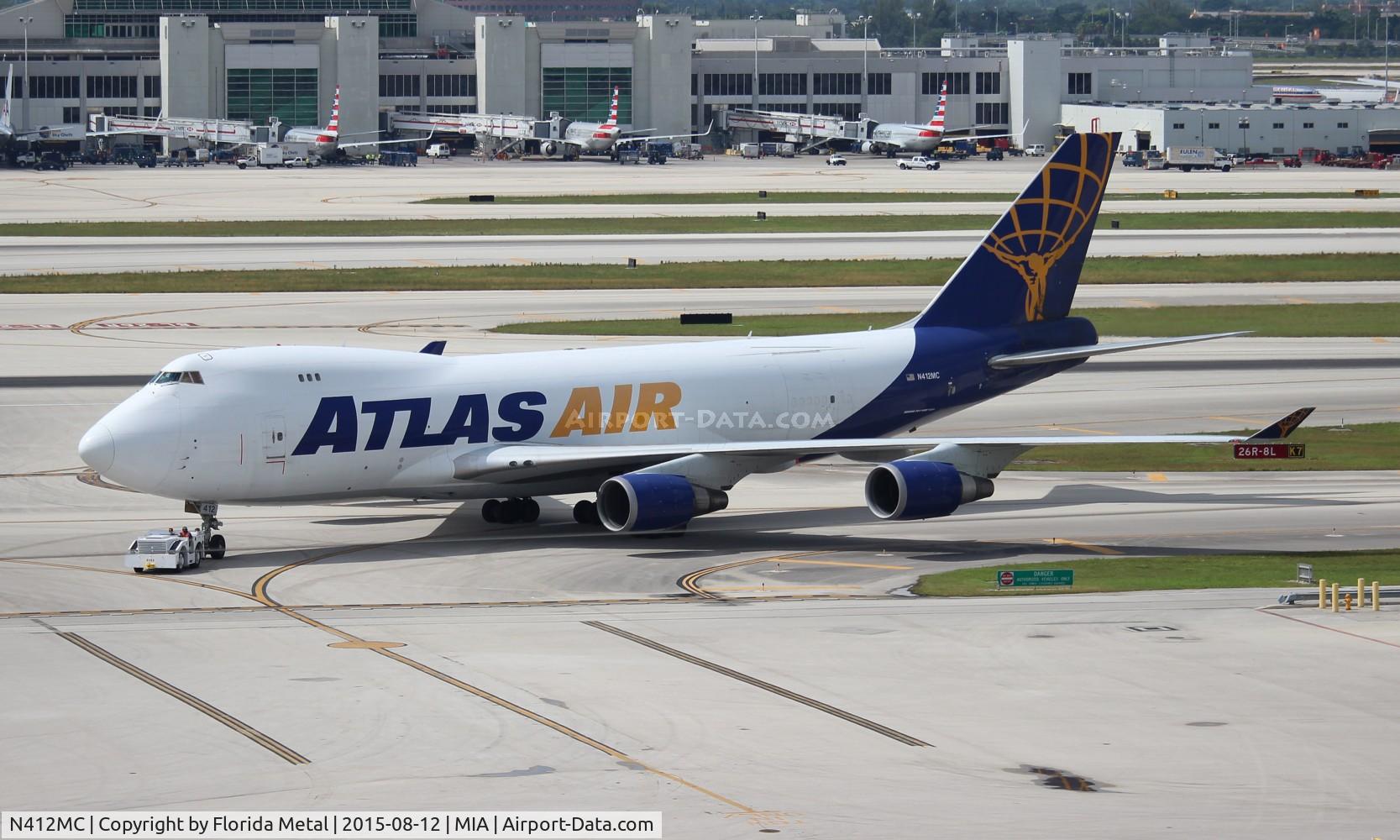 N412MC, 2000 Boeing 747-47UF C/N 30559/1244, Atlas Air
