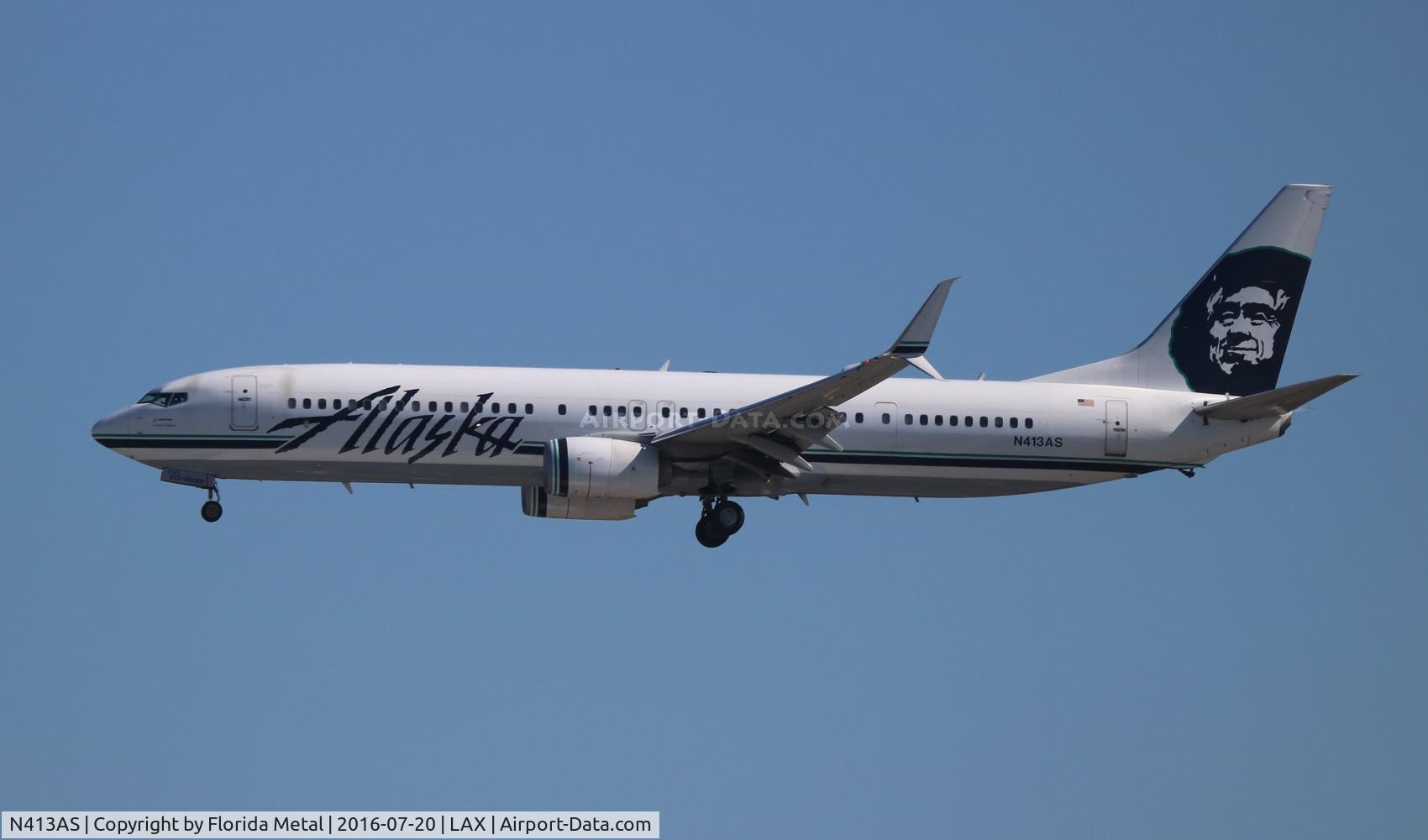 N413AS, 2013 Boeing 737-900/ER C/N 35205, Alaska
