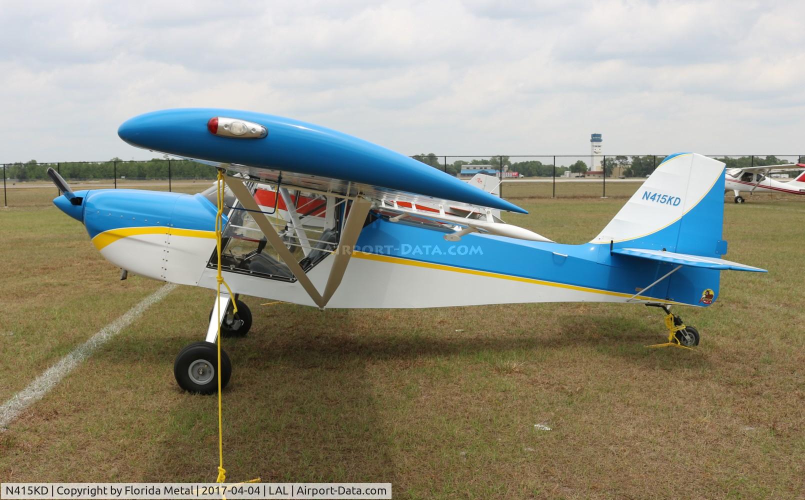 N415KD, 2016 Kitfox Aircraft Super Sport C/N KA11171200, Kitfox S7