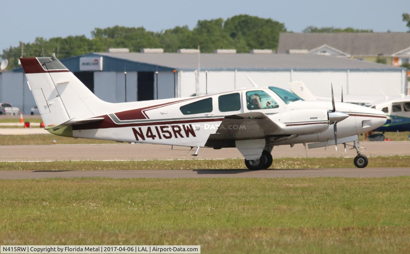 N415RW, 1968 Beech D55 Baron C/N TE-643, Beech D55