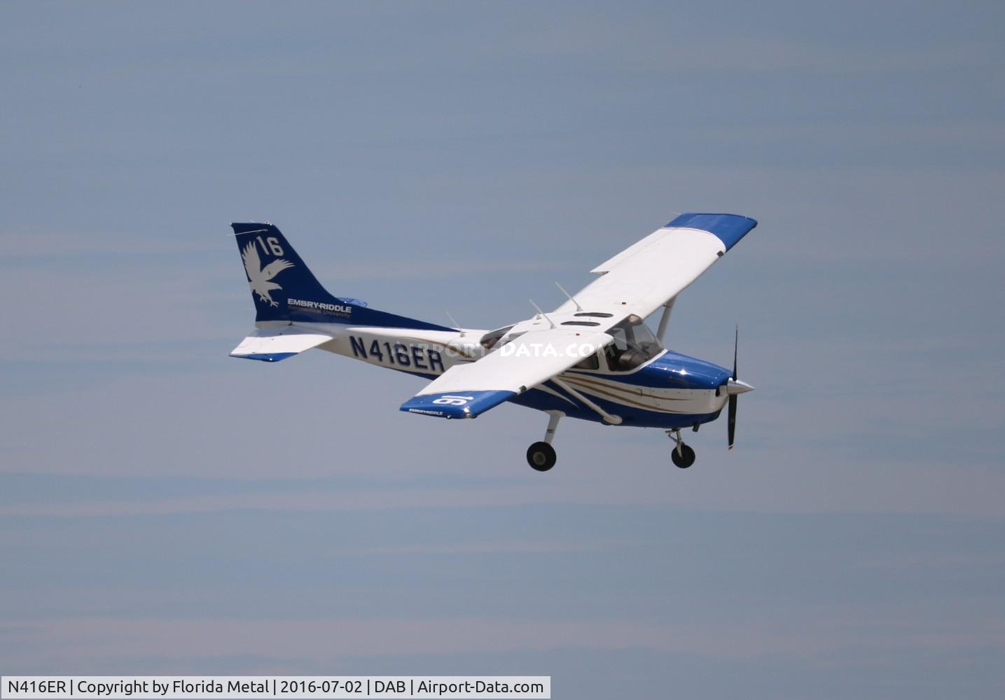N416ER, 2014 Cessna 172S C/N 172S11444, Embry Riddle