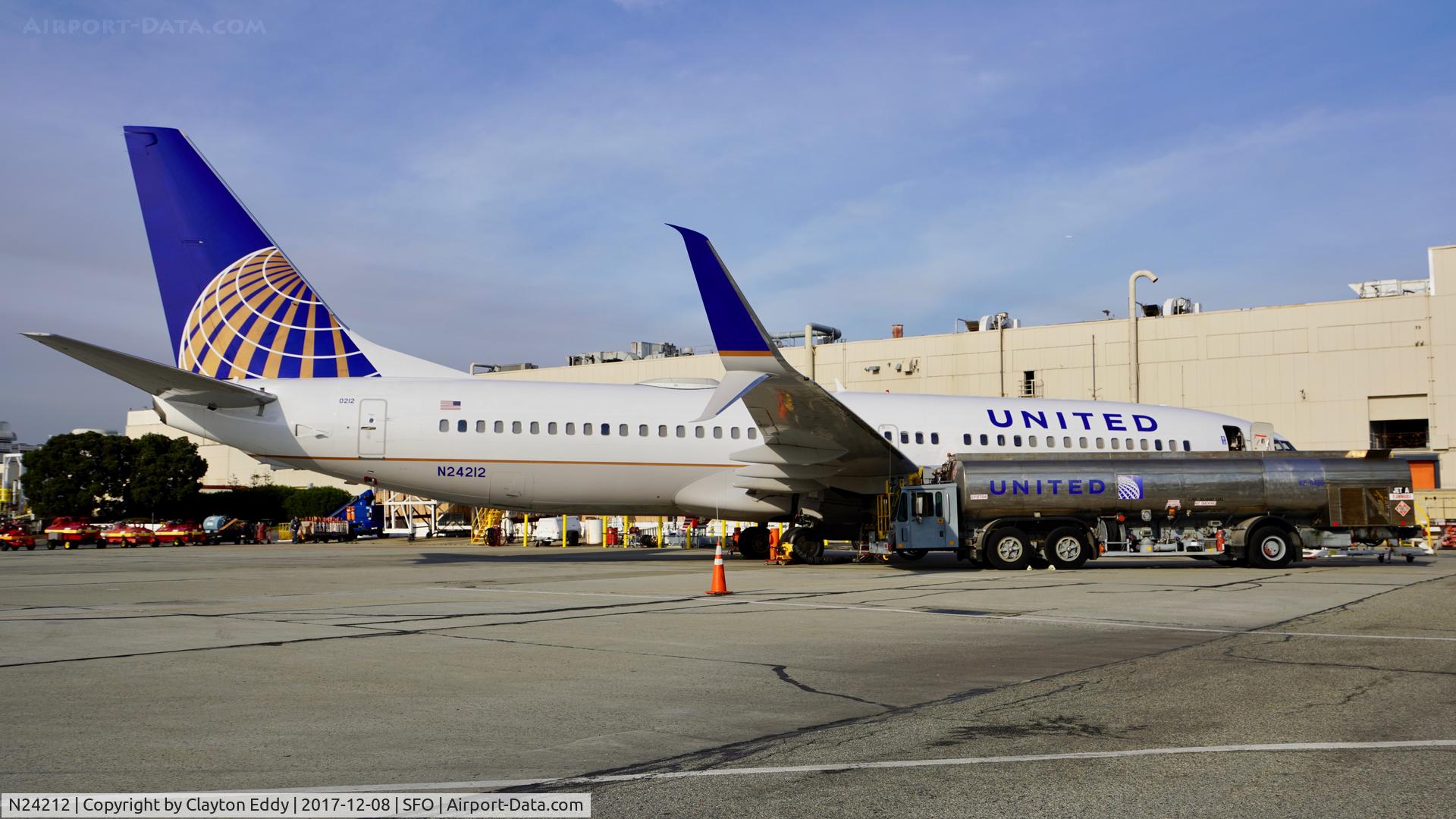 N24212, 1998 Boeing 737-824 C/N 28772, SFO 2017.