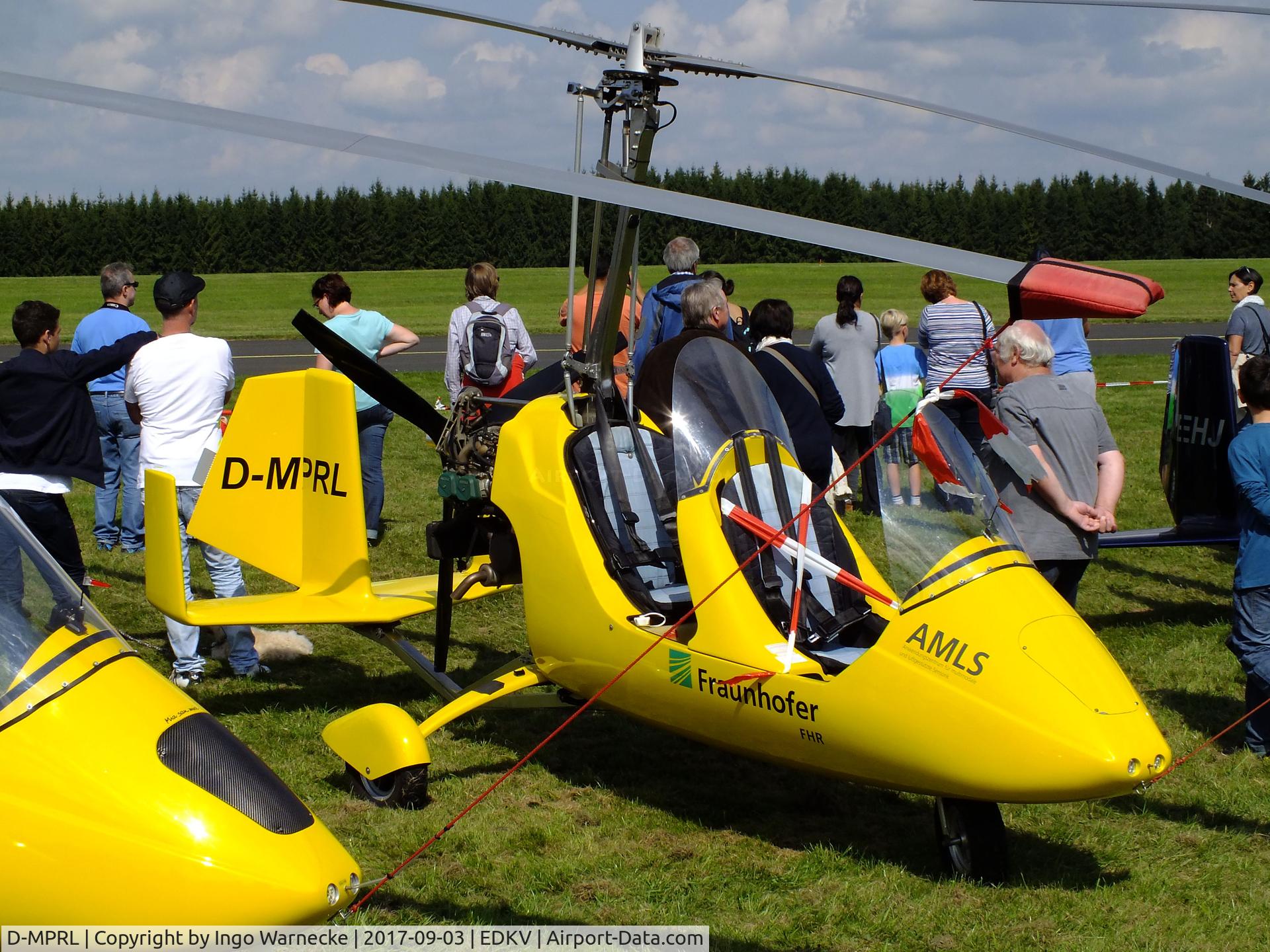 D-MPRL, AutoGyro MT03 Eagle C/N not found D-MPRL, AutoGyro MT-03 Eagle at the Dahlemer Binz 60th jubilee airfield display