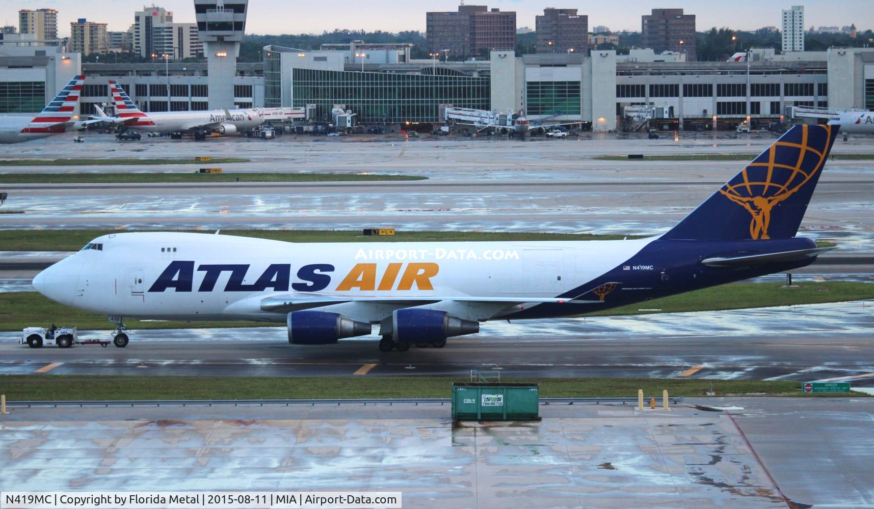 N419MC, 1996 Boeing 747-48EF C/N 28367, Atlas Air