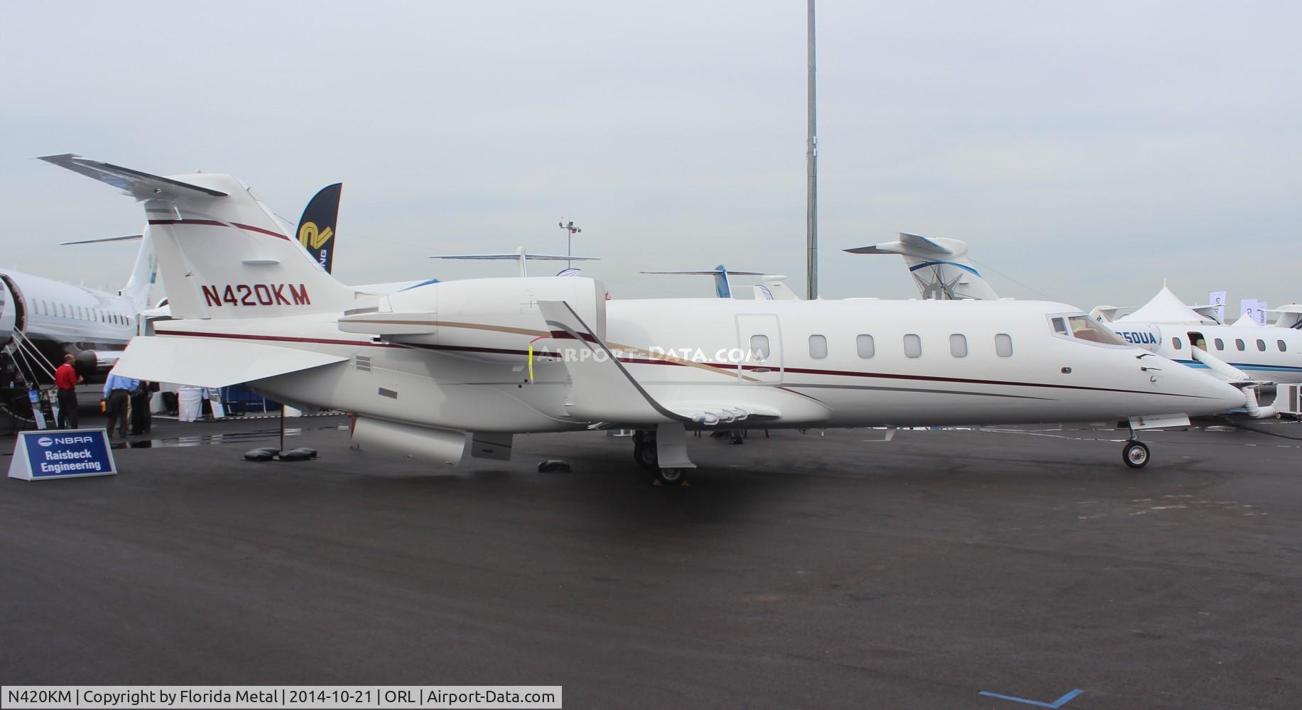 N420KM, Learjet 60 C/N 60-197, Lear 60