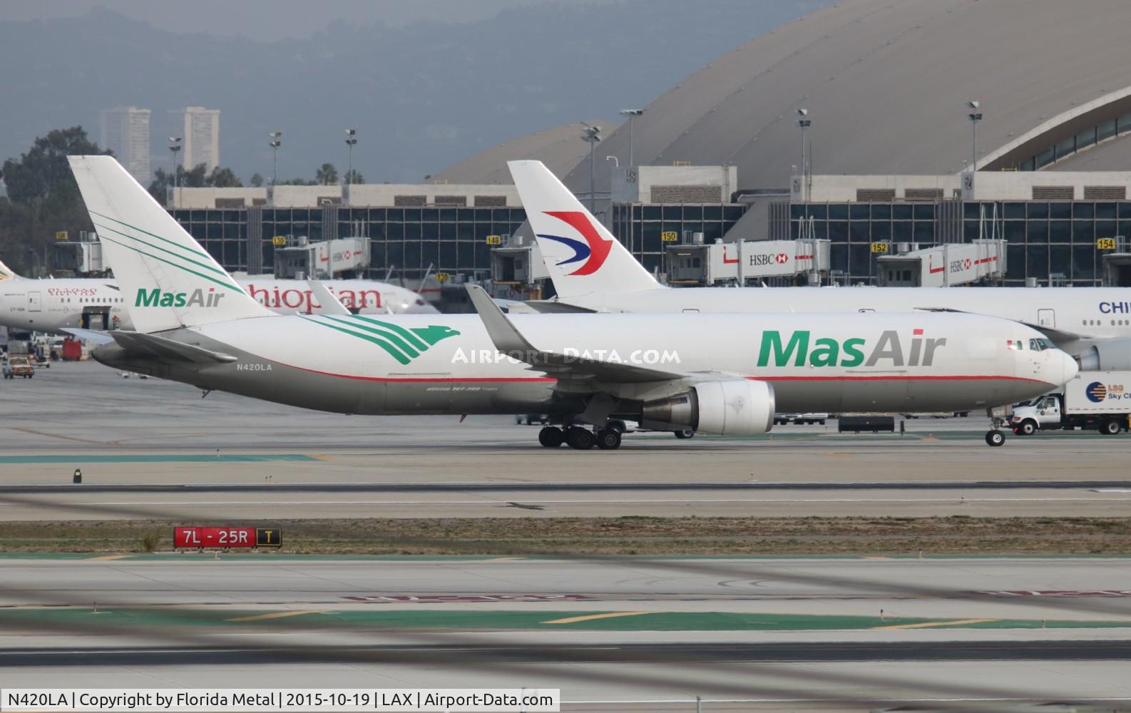 N420LA, 2006 Boeing 767-316F C/N 34627, MAS Air