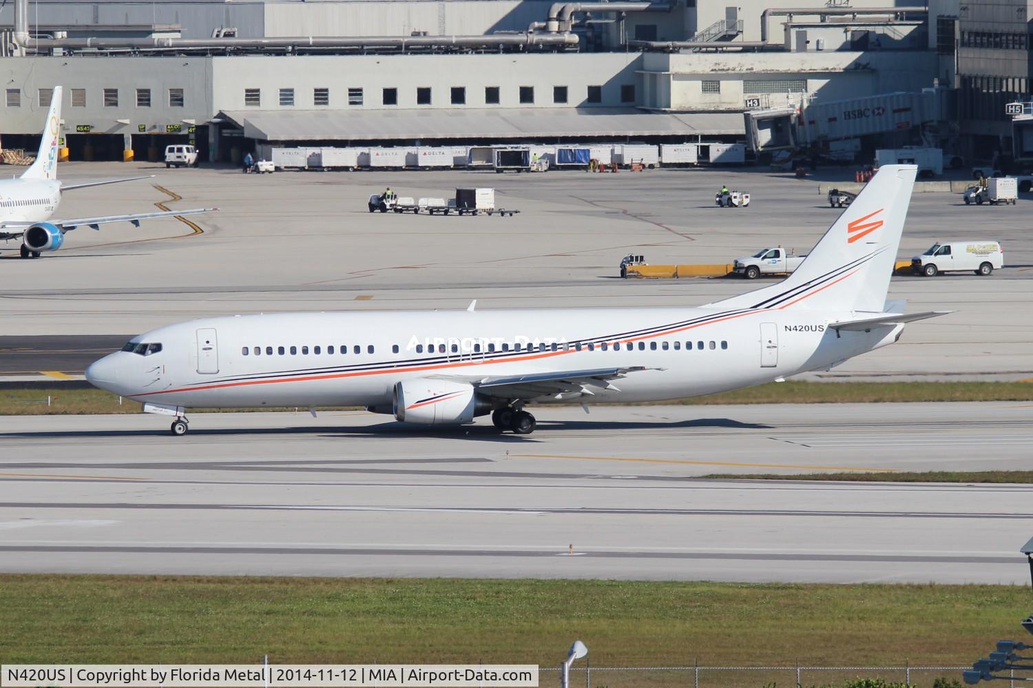 N420US, 1989 Boeing 737-401 C/N 23987, Swift Air