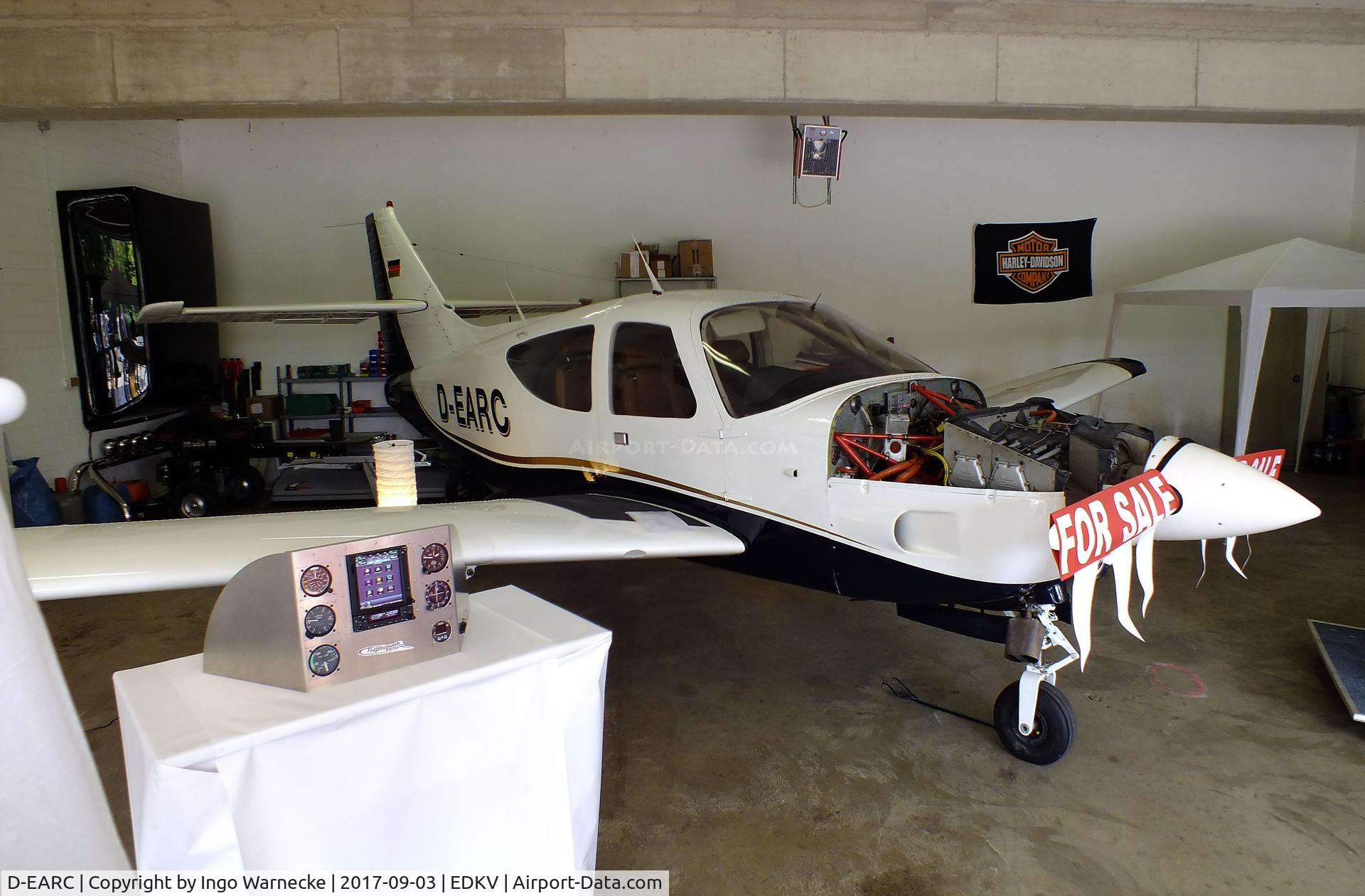 D-EARC, Aero Commander 112A C/N 468, Rockwell Aero Commander 112A at the Dahlemer Binz 60th jubilee airfield display