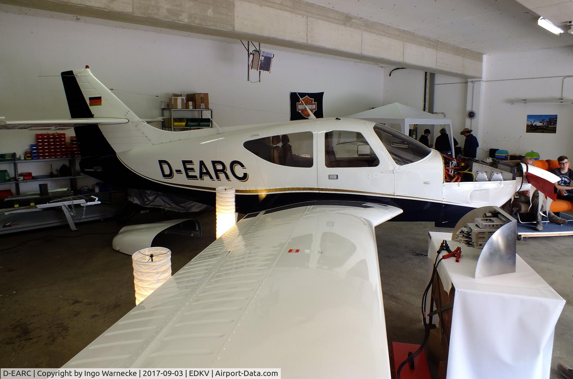 D-EARC, Aero Commander 112A C/N 468, Rockwell Aero Commander 112A at the Dahlemer Binz 60th jubilee airfield display