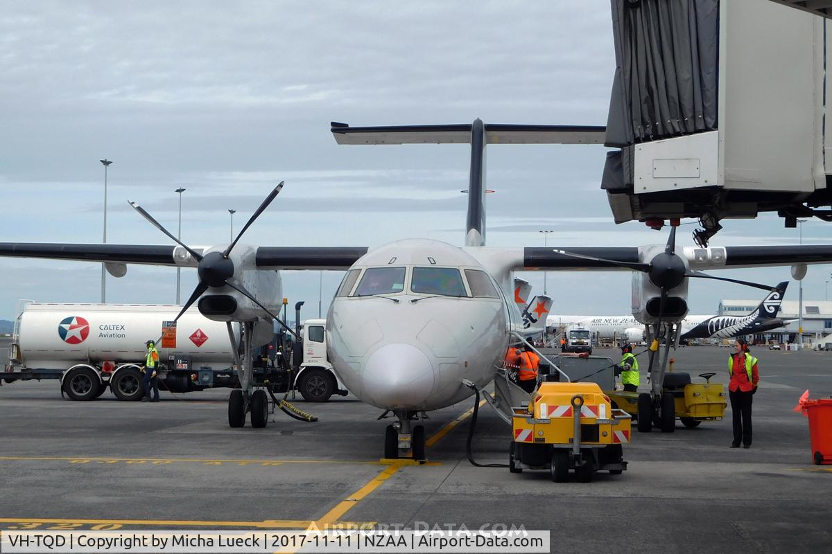 VH-TQD, 2004 De Havilland Canada DHC-8-315 Dash 8 C/N 598, At Auckland