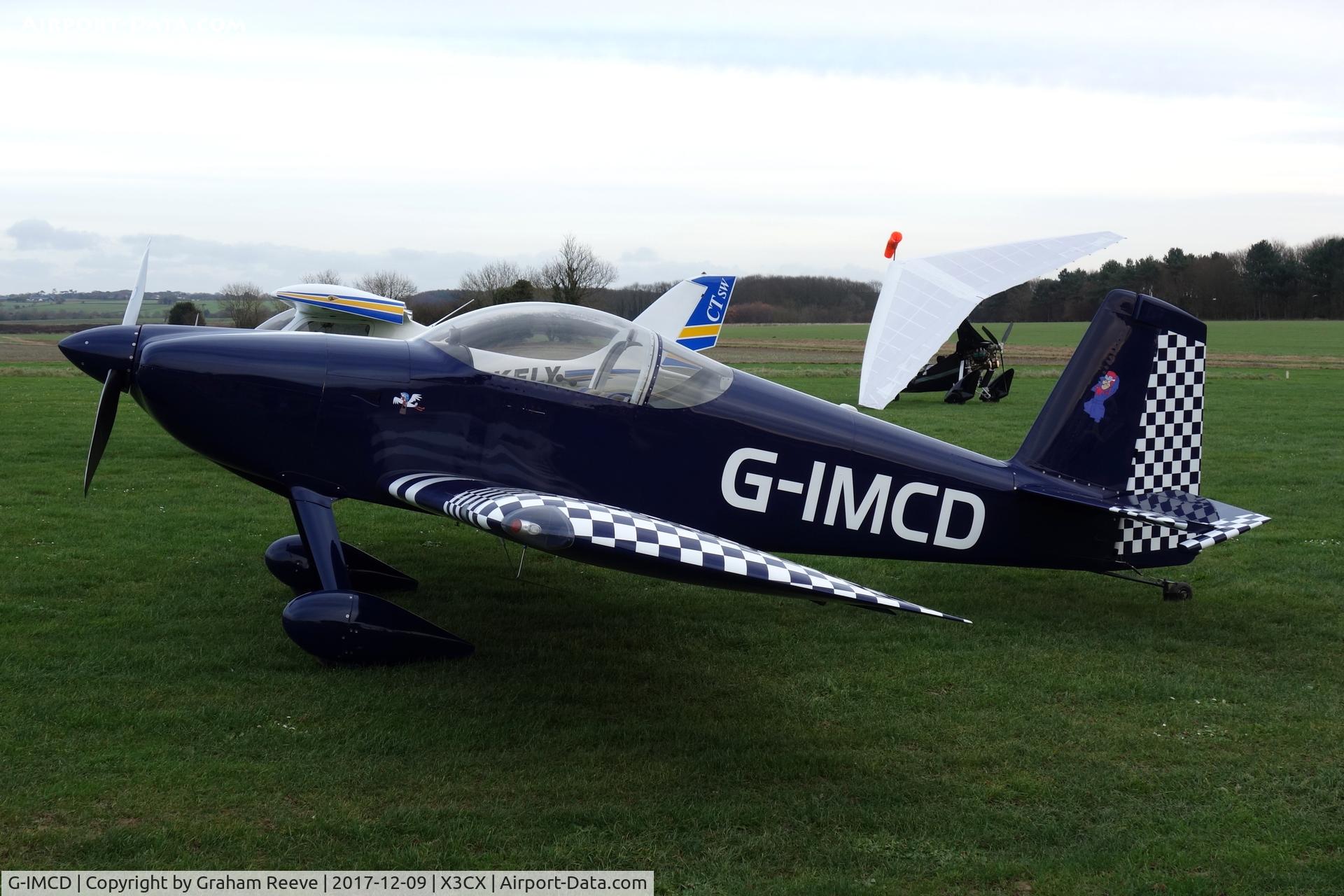 G-IMCD, 2005 Vans RV-7 C/N PFA 323-13965, With new tail logo.