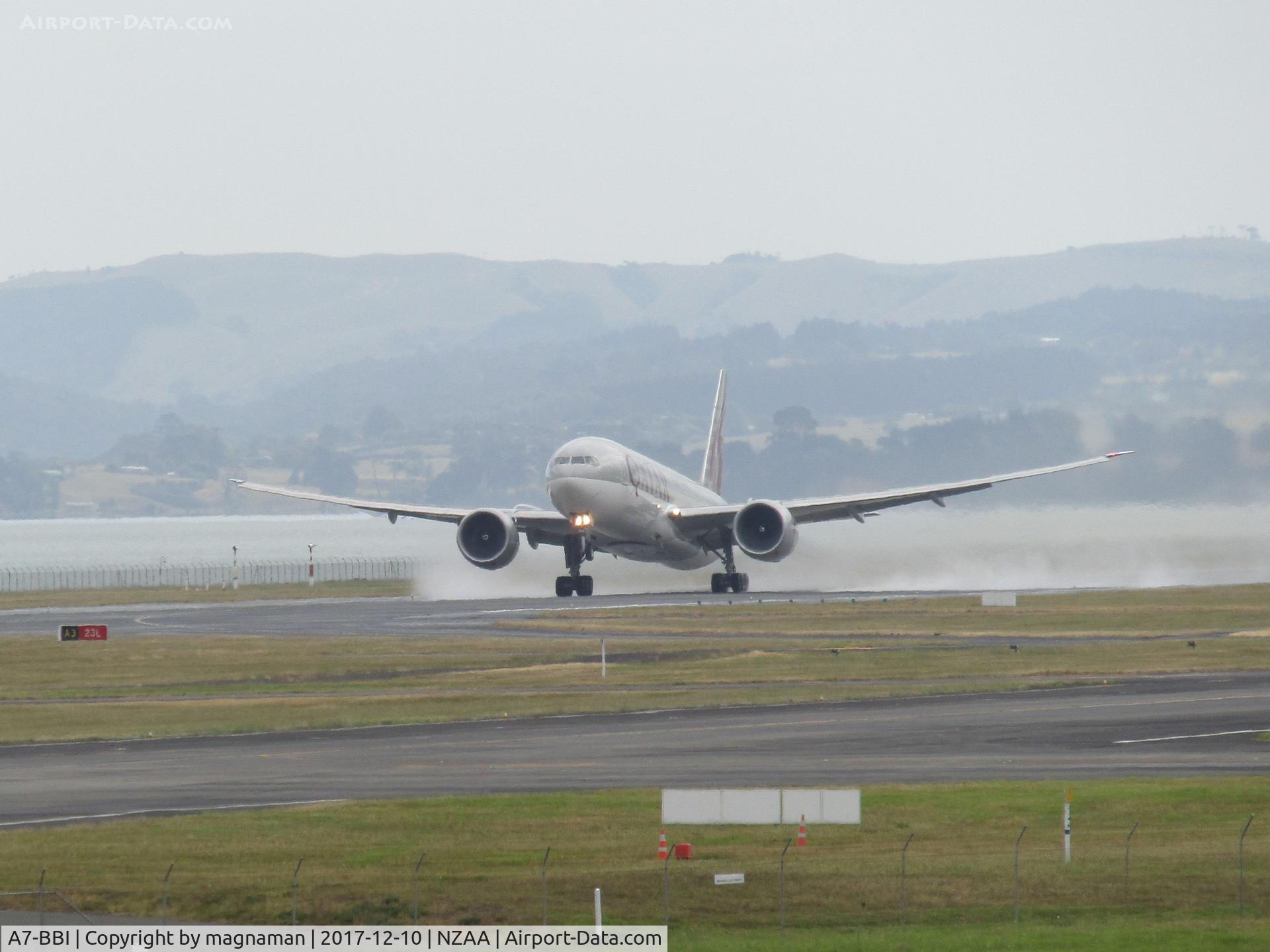 A7-BBI, 2011 Boeing 777-2DZ/LR C/N 41061, lift off