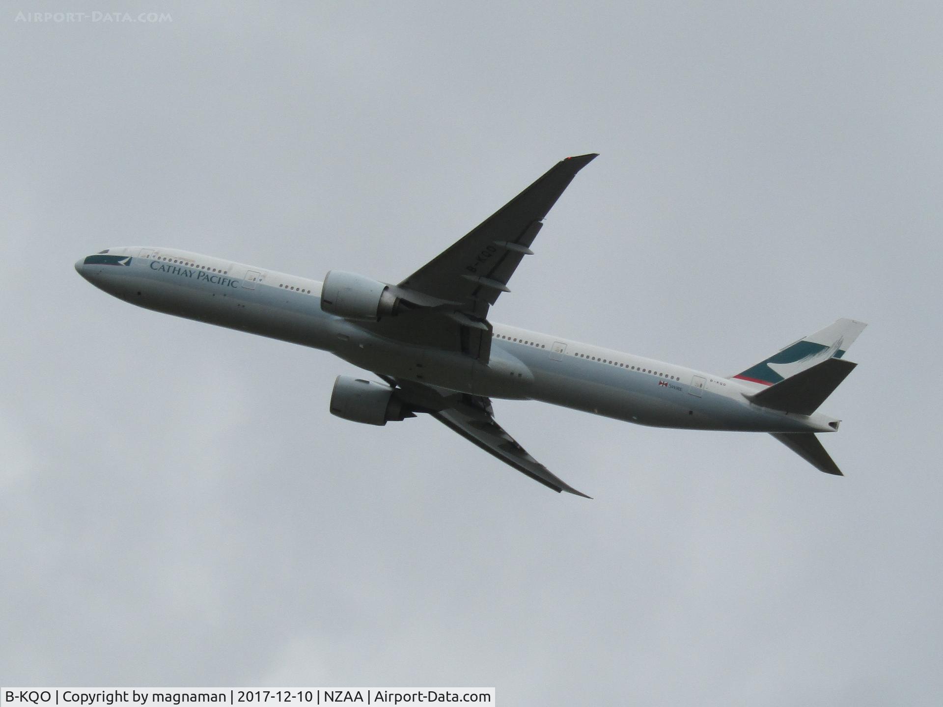 B-KQO, 2014 Boeing 777-367/ER C/N 41757, see you in Hong Kong