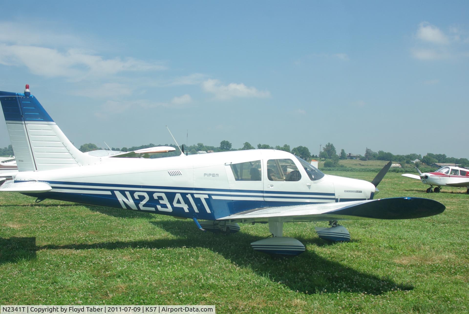 N2341T, 1971 Piper PA-28-140 C/N 28-7225048, At the Flying Wingnuts Airshow in Tarkio Missouri