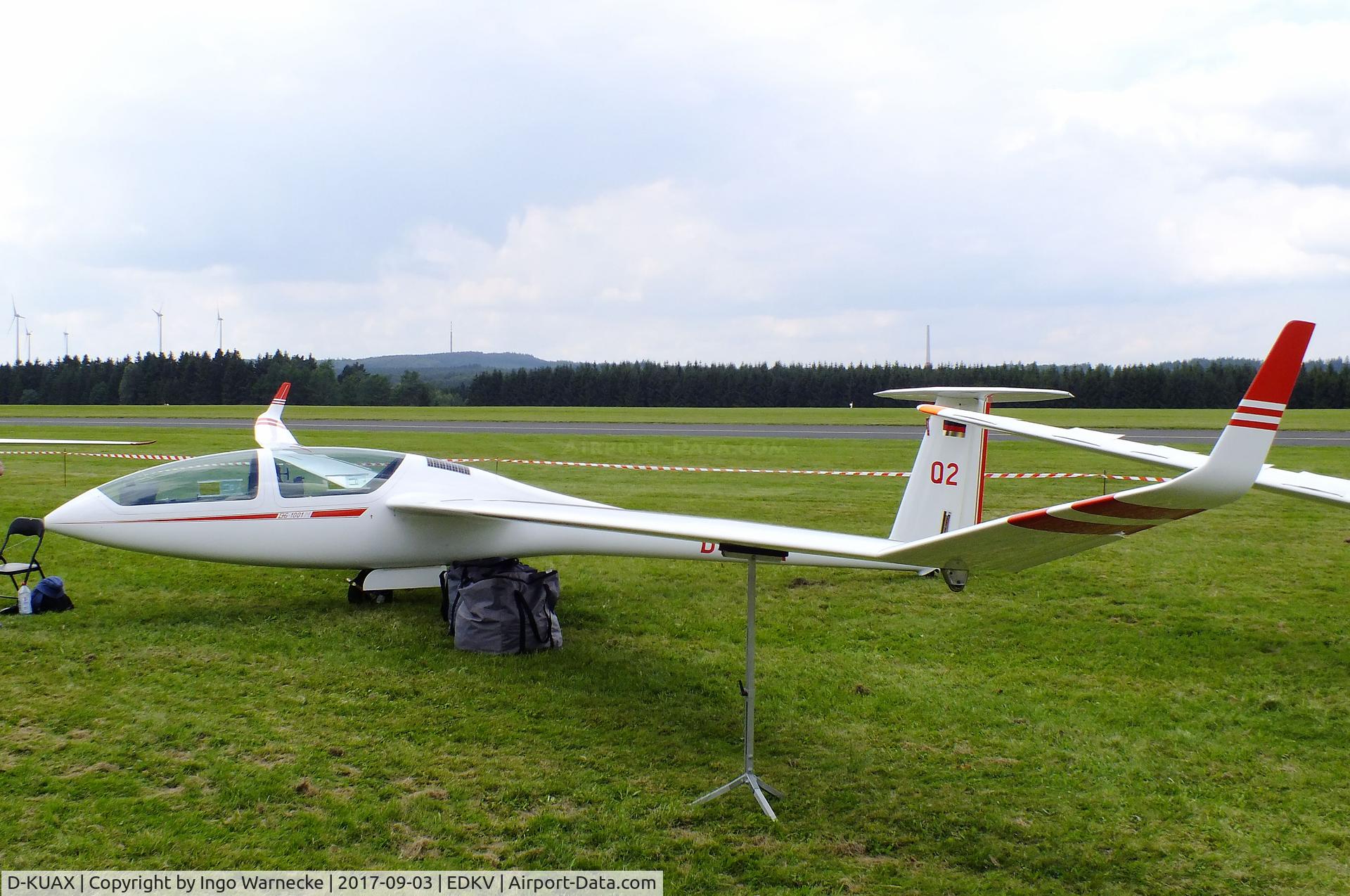 D-KUAX, Dg Flugzeugbau DG-1001M C/N Not found D-KUAX, DG Flugzeugbau DG-1001M at the Dahlemer Binz 60th jubilee airfield display