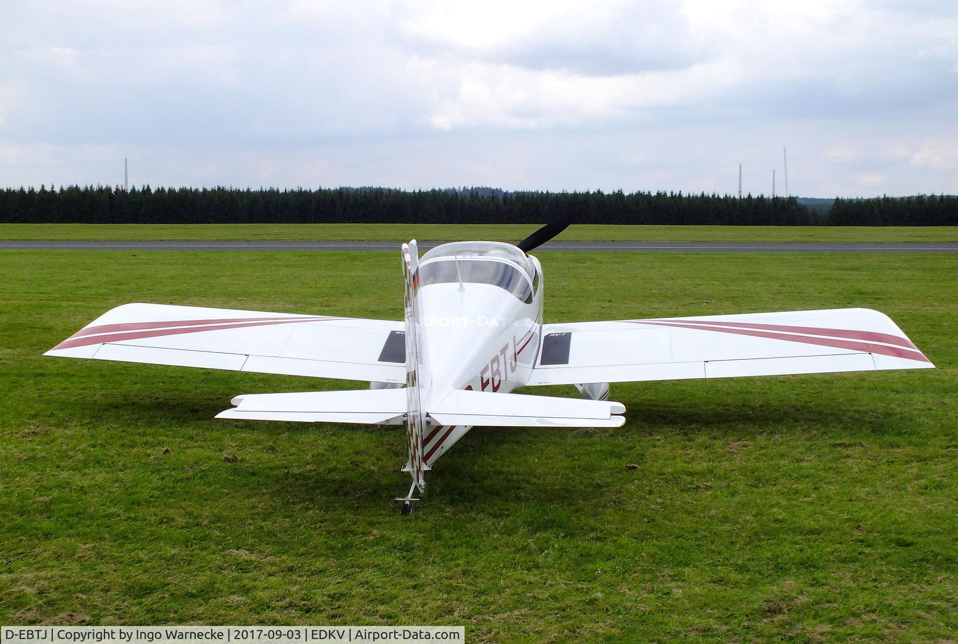 D-EBTJ, Vans RV-7 C/N 2002545, Vans RV-7 at the Dahlemer Binz 60th jubilee airfield display