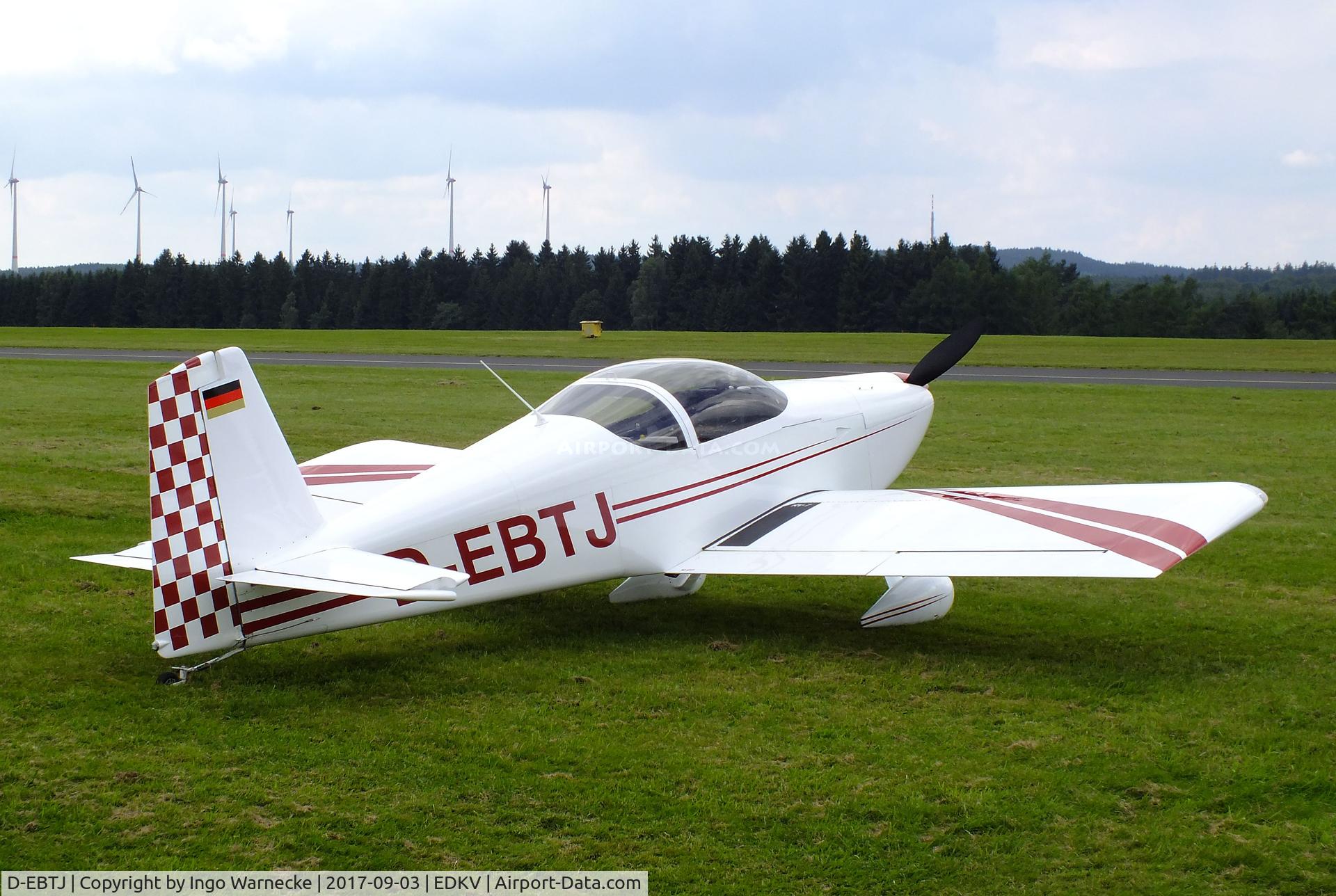D-EBTJ, Vans RV-7 C/N 2002545, Vans RV-7 at the Dahlemer Binz 60th jubilee airfield display