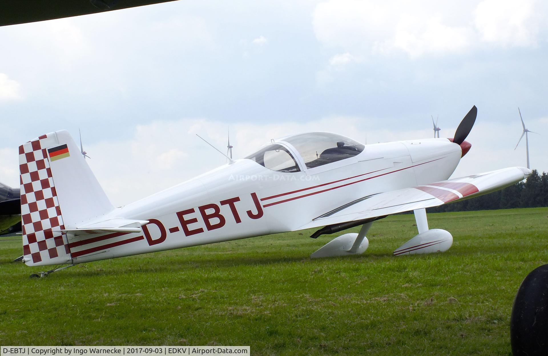 D-EBTJ, Vans RV-7 C/N 2002545, Vans RV-7 at the Dahlemer Binz 60th jubilee airfield display