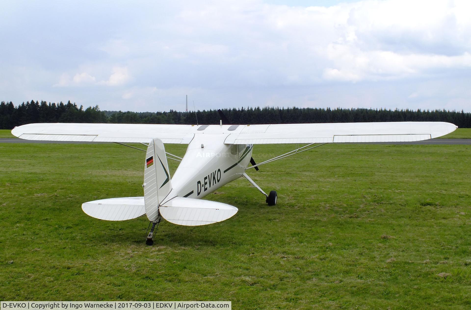 D-EVKO, 1946 Cessna 140 C/N 8936, Cessna 140 at the Dahlemer Binz 60th jubilee airfield display