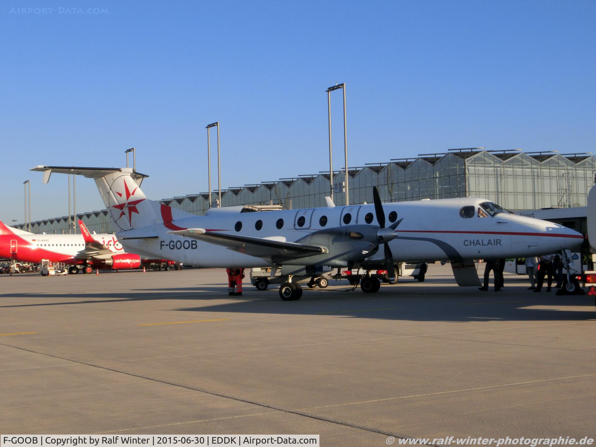 F-GOOB, 1991 Beech 1900C C/N UC-153, Beech 1900C - CLG Chalair - UC-153 - F-GOOB - 30.06.2015 - CGN