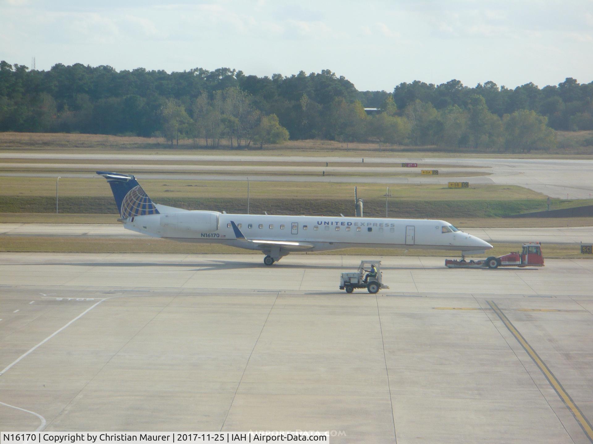N16170, 2004 Embraer ERJ-145XR (EMB-145XR) C/N 14500850, ERJ-145XR on tow