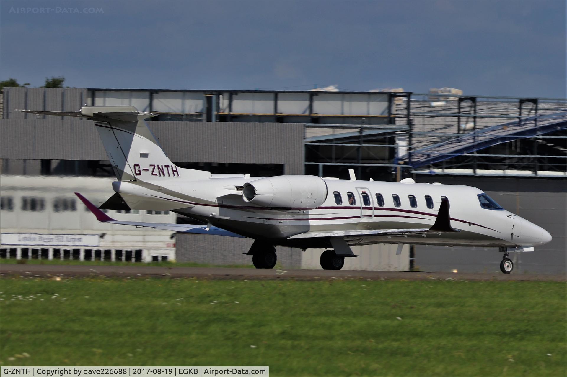 G-ZNTH, 2016 Learjet 45 C/N 45-540, G ZNTH taxing for departure at the Biggin Hill Festival of Flight