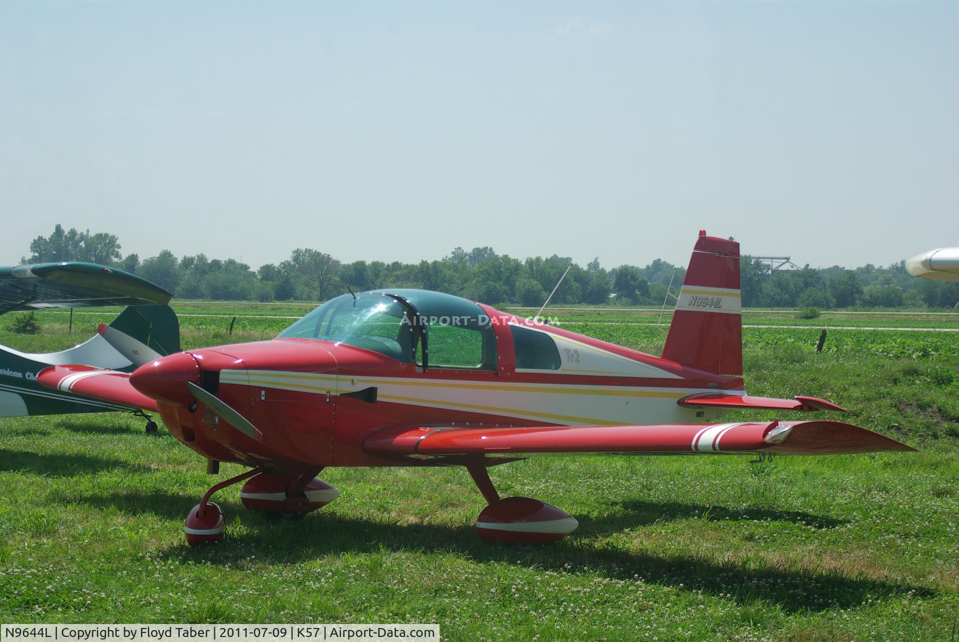 N9644L, 1973 Grumman American AA-1B Trainer C/N AA1B-0144, At the Flying Wingnuts Airshow in Tarkio Missouri