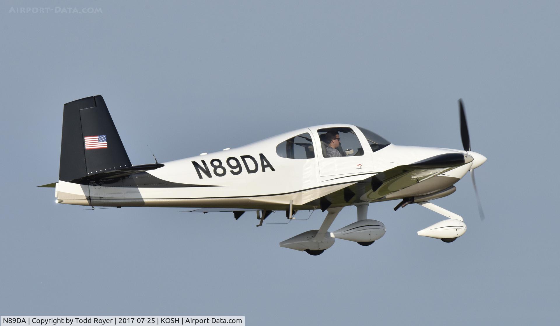 N89DA, Vans RV-10 C/N 40496, Airventure 2017