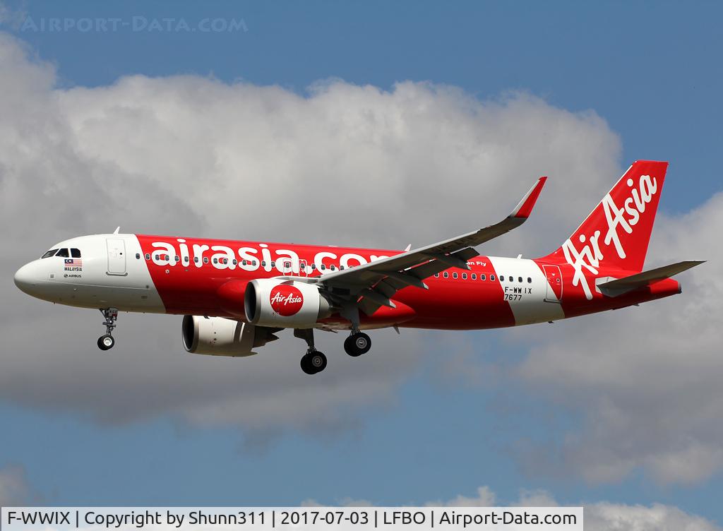 F-WWIX, 2017 Airbus A320-251N C/N 7677, C/n 7677 - To be 9M-AGE