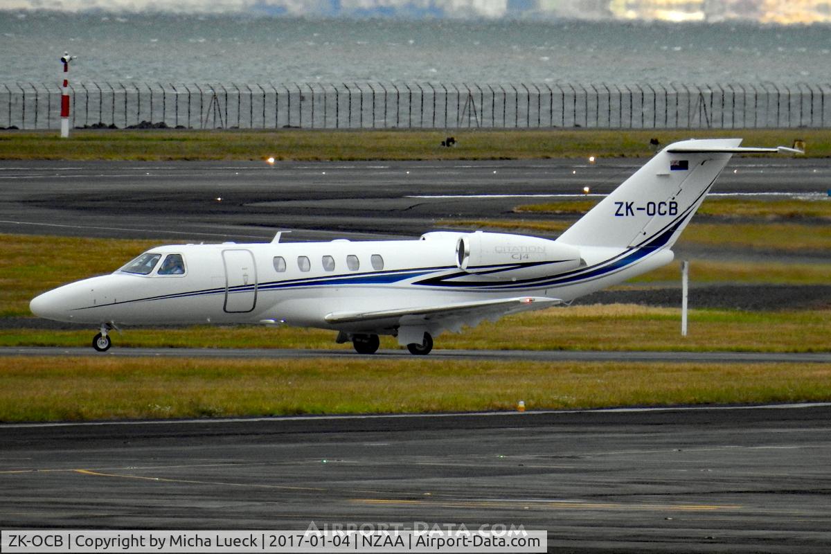 ZK-OCB, 2012 Cessna 525C CitationJet CJ4 C/N 525C-0112, At Auckland