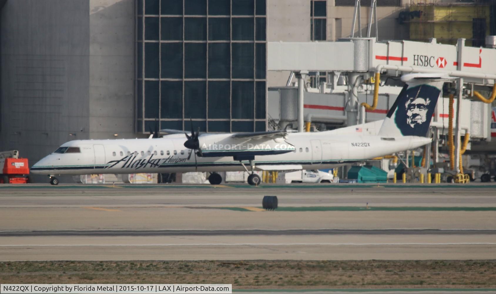 N422QX, 2007 Bombardier DHC-8-402 Dash 8 C/N 4150, Alaska