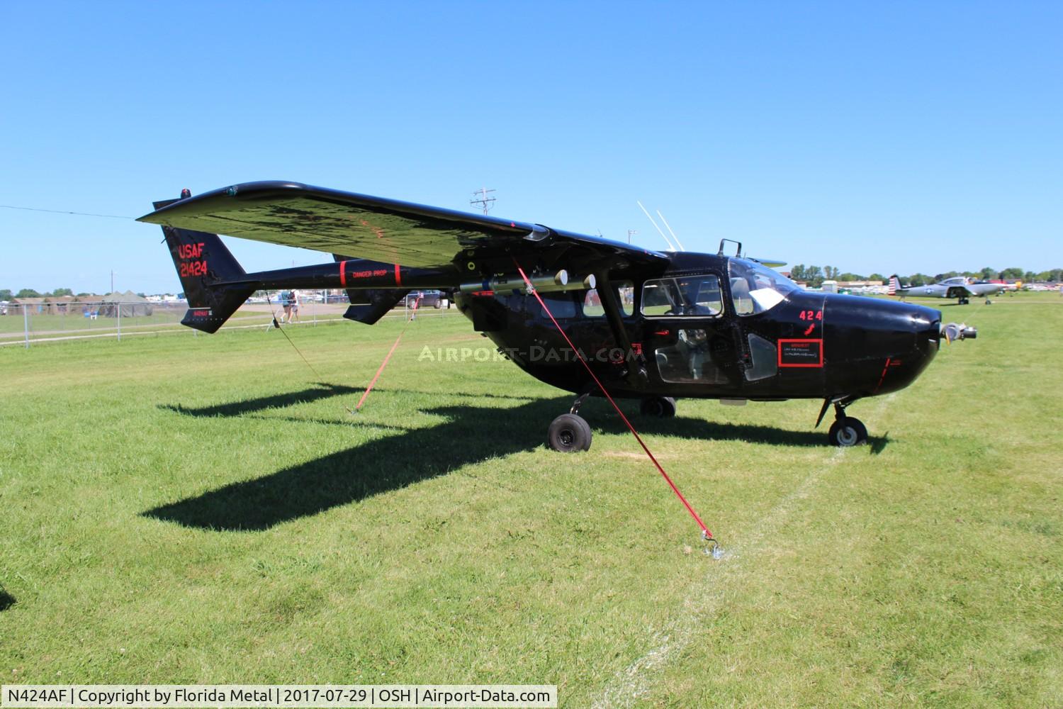 N424AF, 1967 Cessna O-2A Super Skymaster C/N 337M-0130, Cessna O-2A