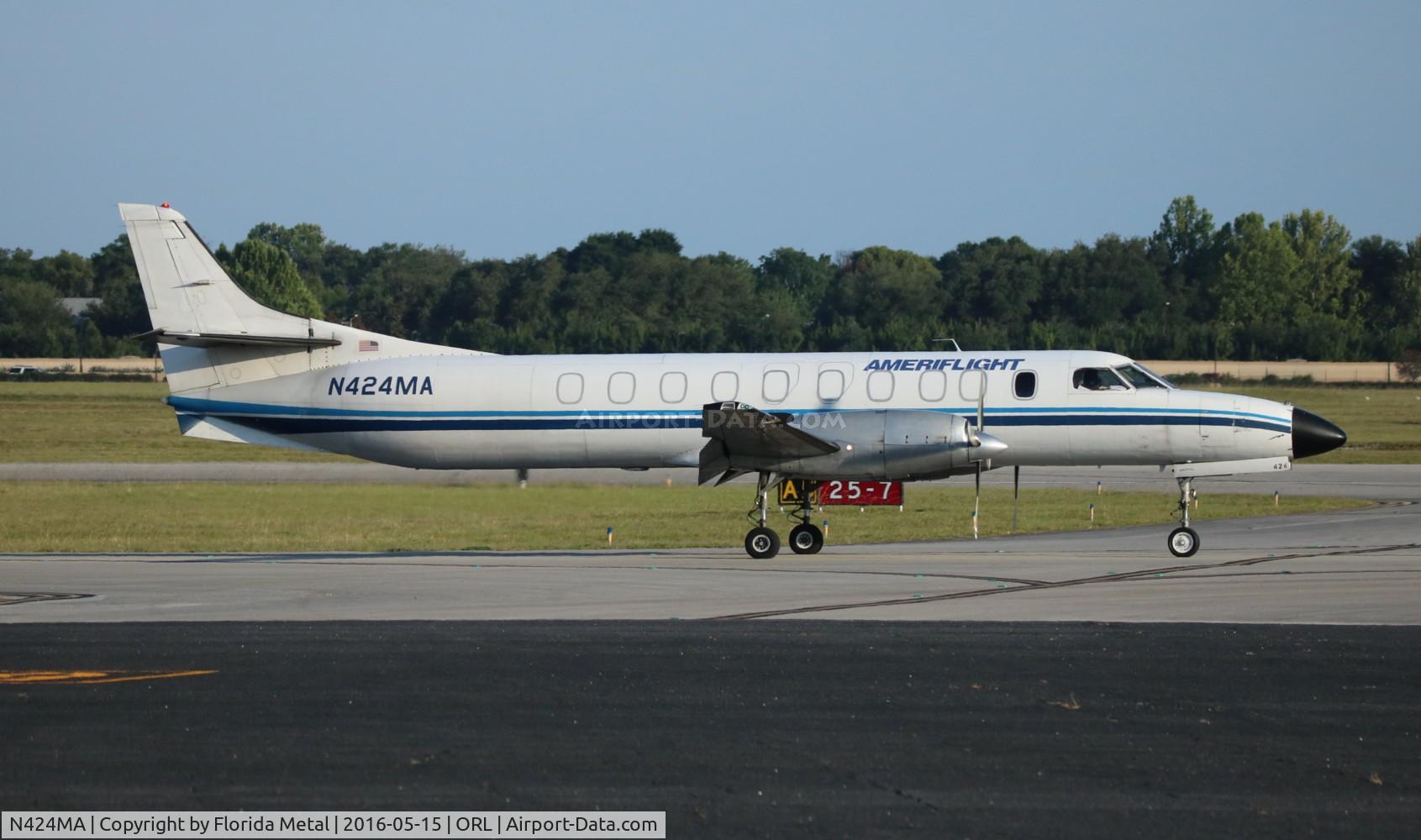 N424MA, 1986 Fairchild SA-227AC Metro III C/N AC-639, Former Mesaba Metroliner