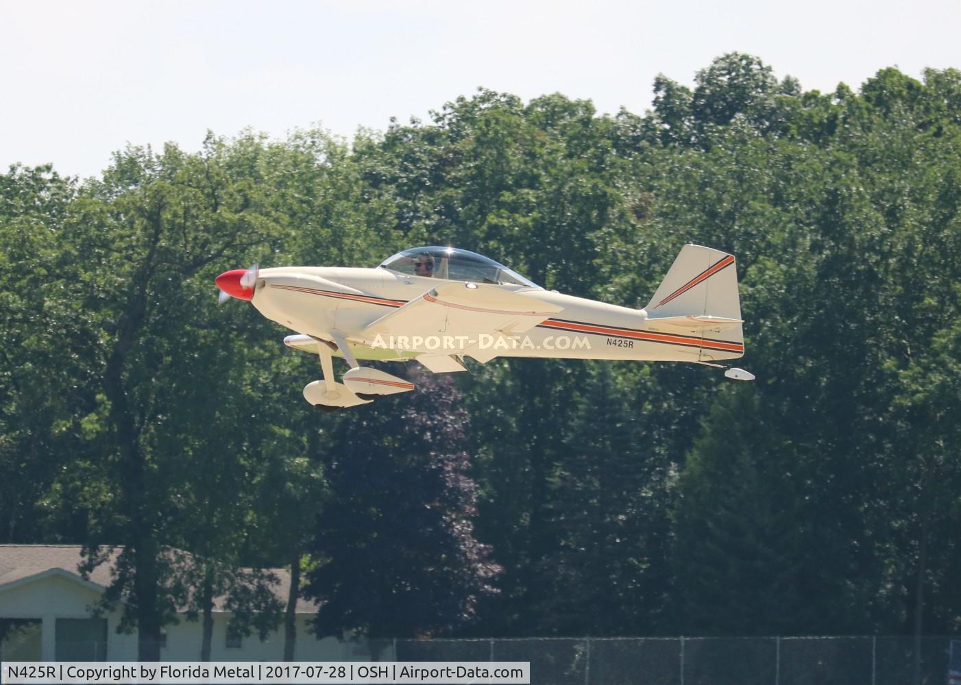 N425R, 1995 Vans RV-4 C/N 124, Vans RV-4