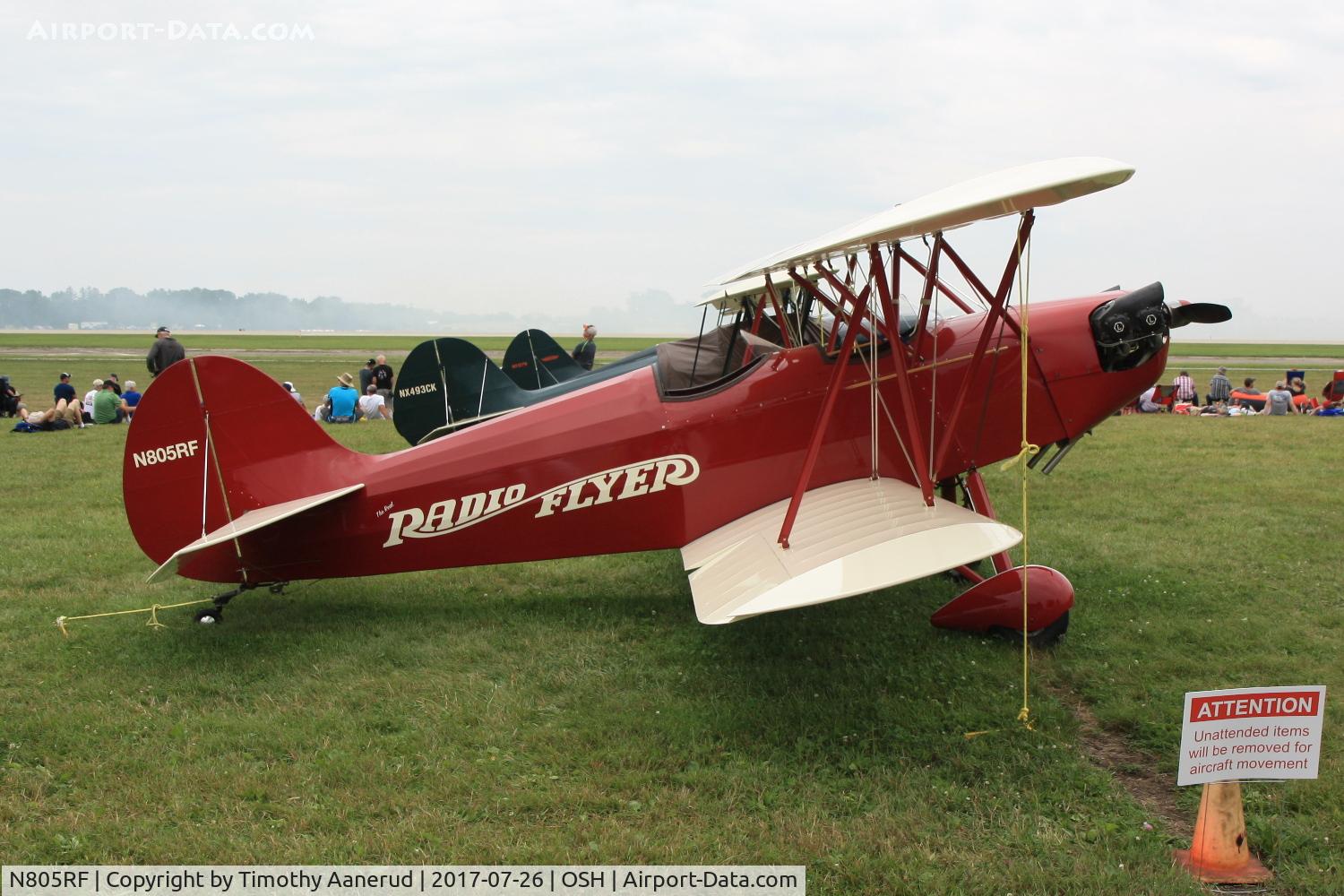 N805RF, Hatz CB-1 C/N 805, Hatz CB-1, c/n: 805
