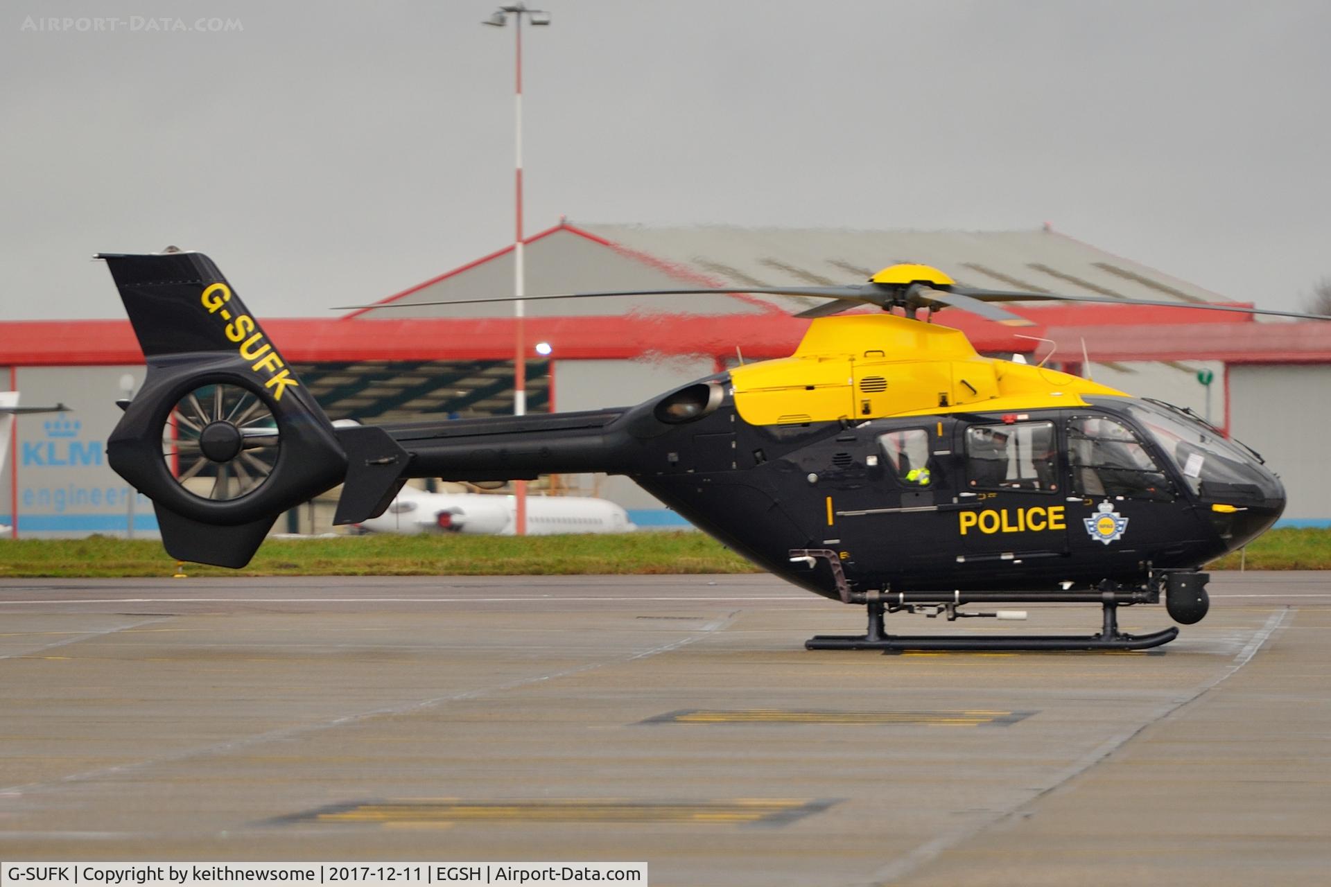 G-SUFK, 2008 Eurocopter EC-135P-2+ C/N 0730, Return visitor.