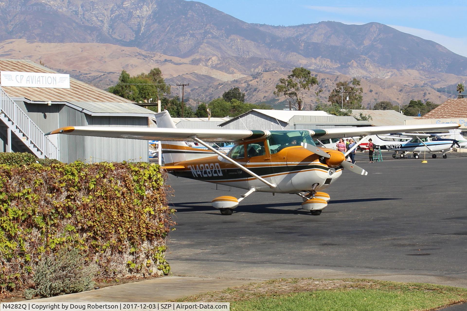 N4282Q, 1971 Cessna 172L C/N 17260182, 1971 Cessna 172L SKYHAWK, Lycoming O-320-E2D 150 Hp, taxi