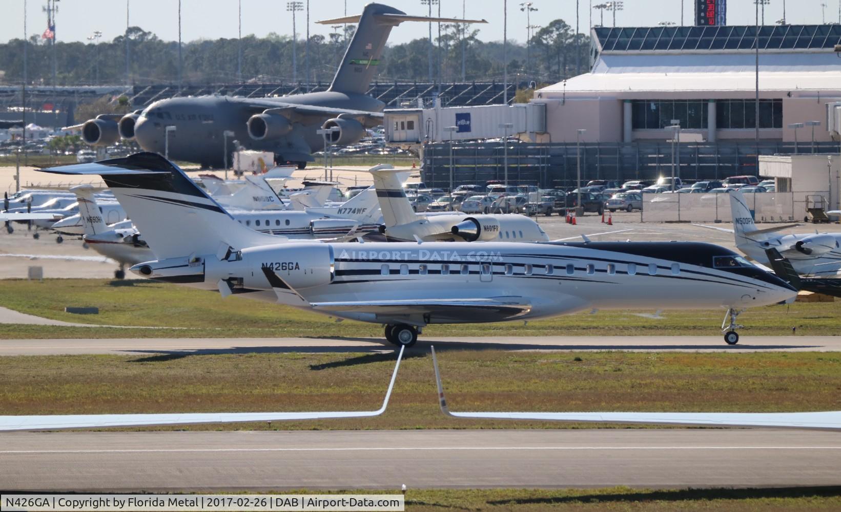 N426GA, 2015 Bombardier BD-700 1A10 Global 6000 C/N 9744, Global 6000