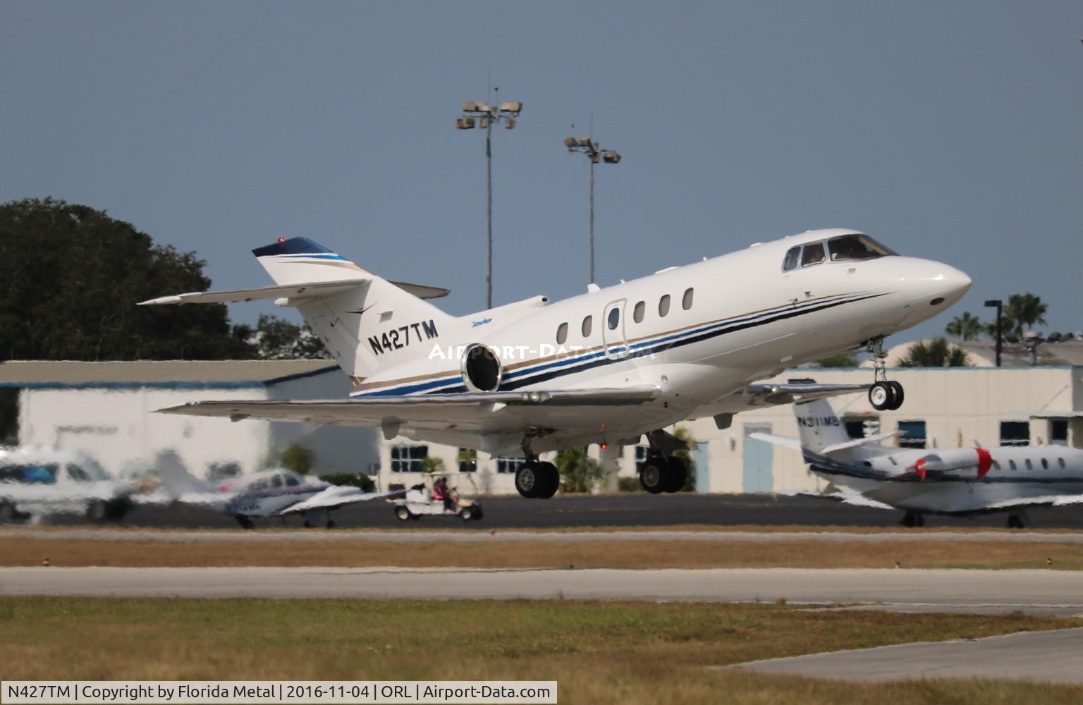 N427TM, 2005 Raytheon Hawker 800XP C/N 258720, Hawker 800